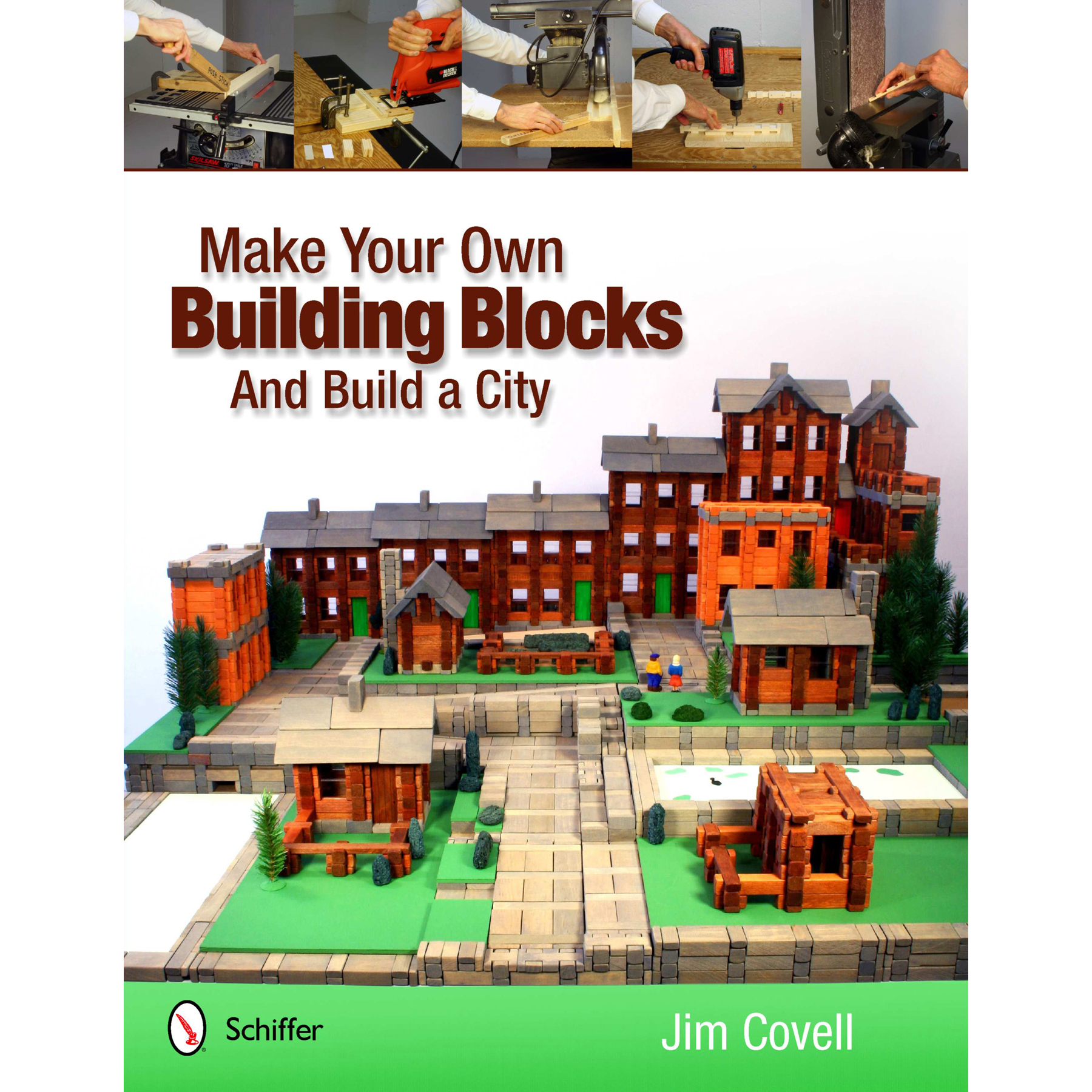 product: Schiffer Publishing Ltd Make Your Own Building Blocks and Build a City shown