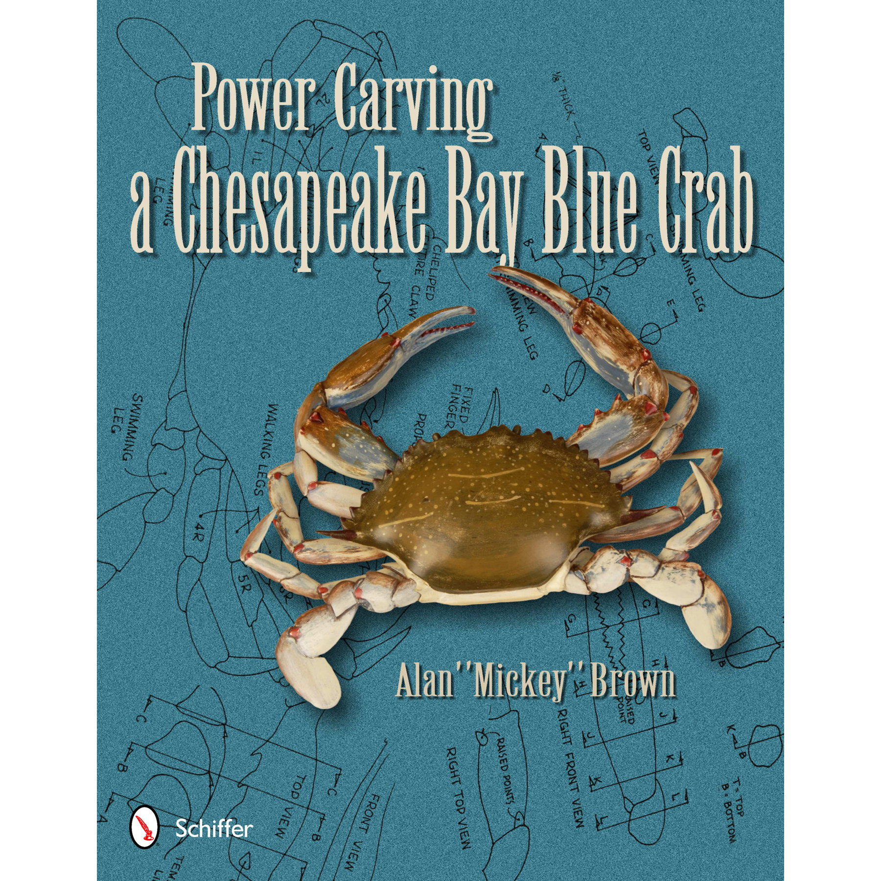 product: Schiffer Publishing Ltd Power Carving a Chesapeake Bay Blue Crab shown