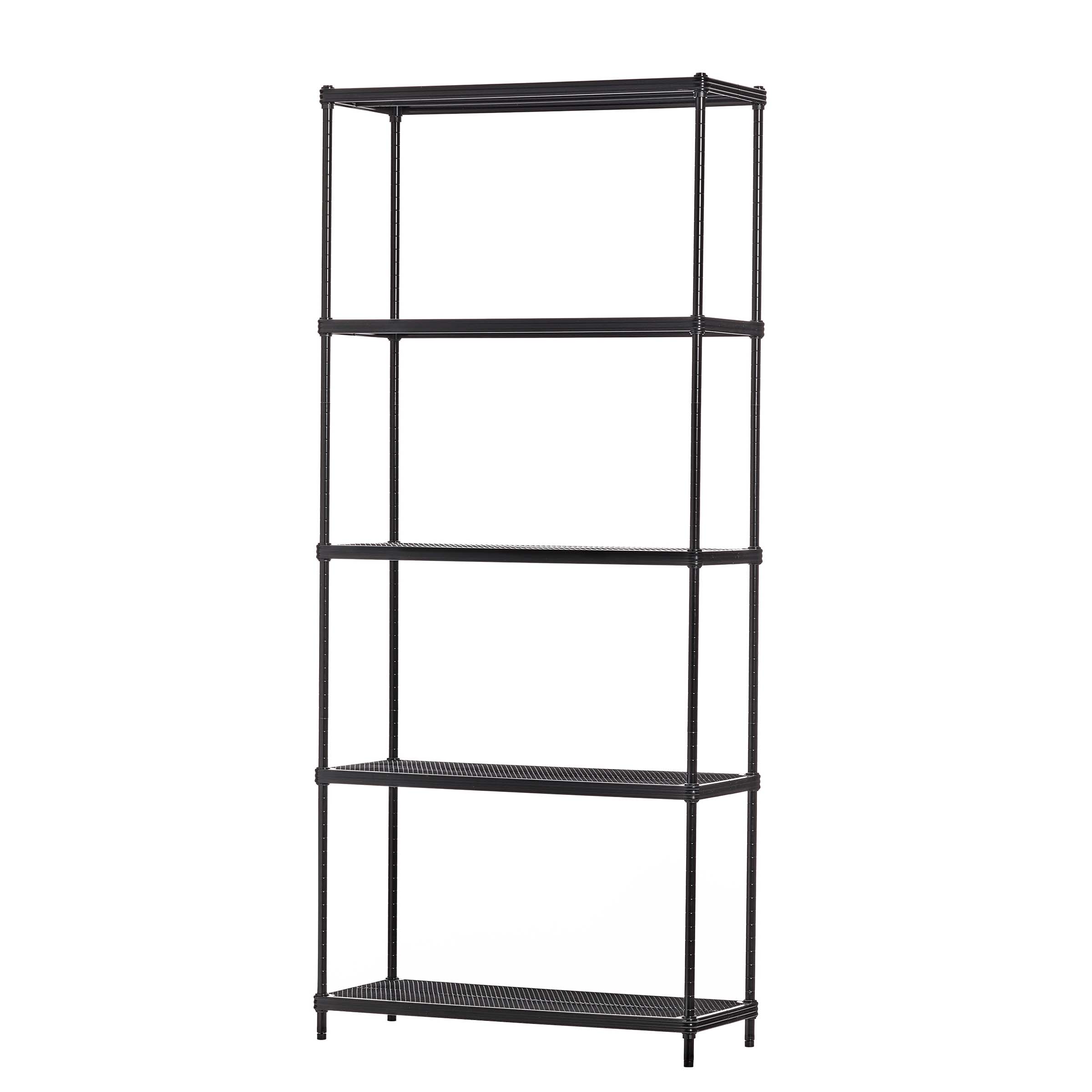 product: Design Ideas MeshWorks Bookshelf Black shown