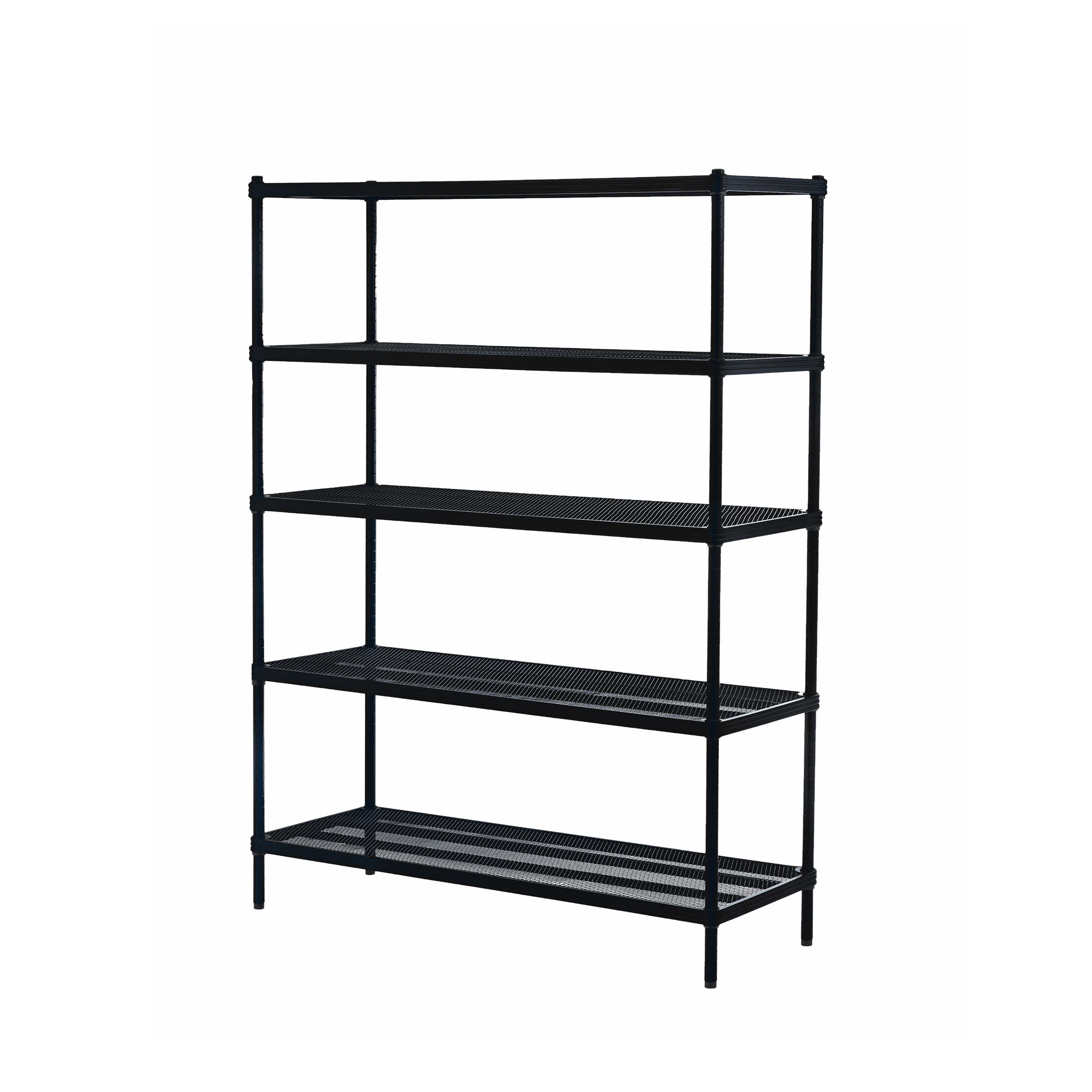 product: Design Ideas MeshWorks Shelving 5 Tier Black shown