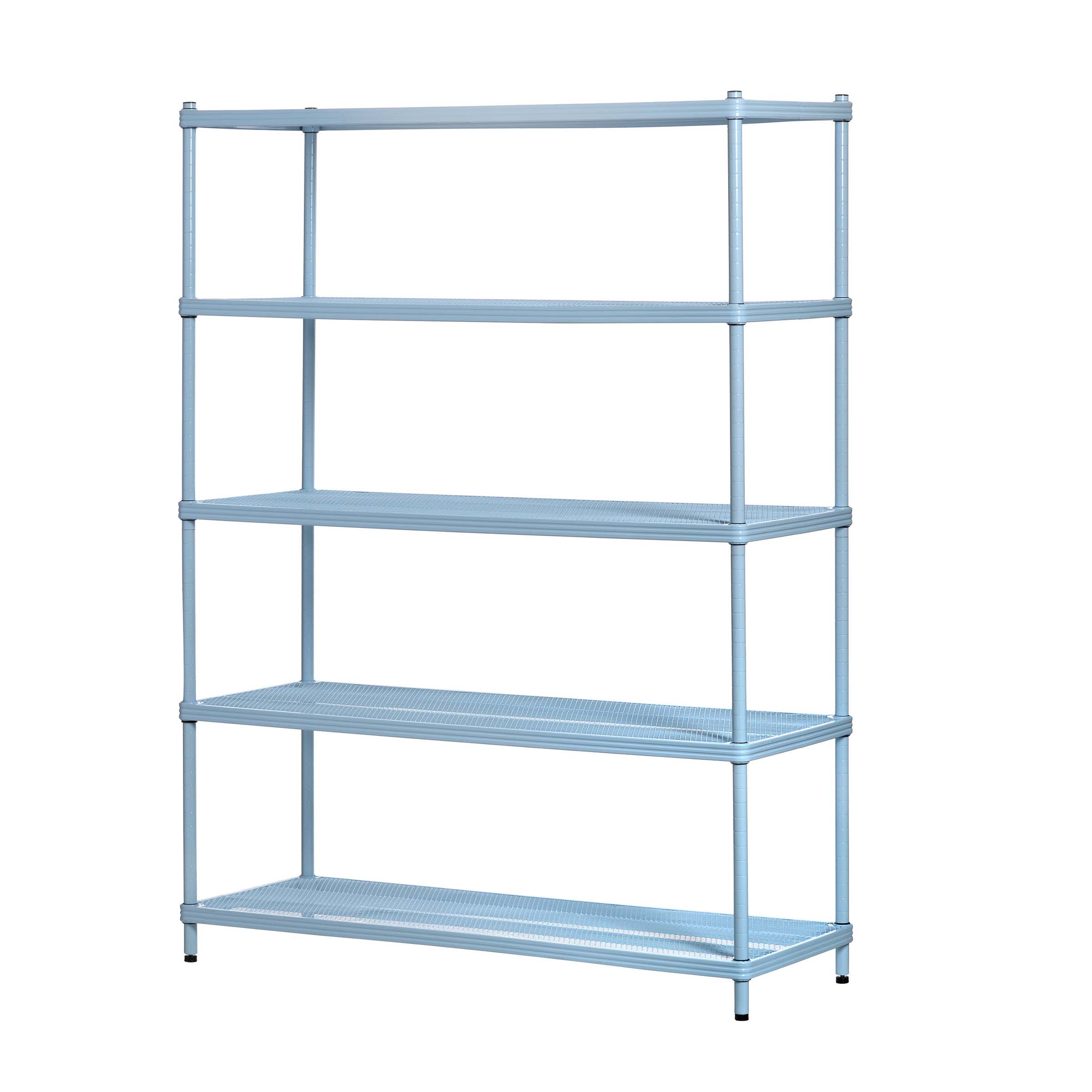 product: Design Ideas MeshWorks Shelving 5 Tier Sky Blue shown