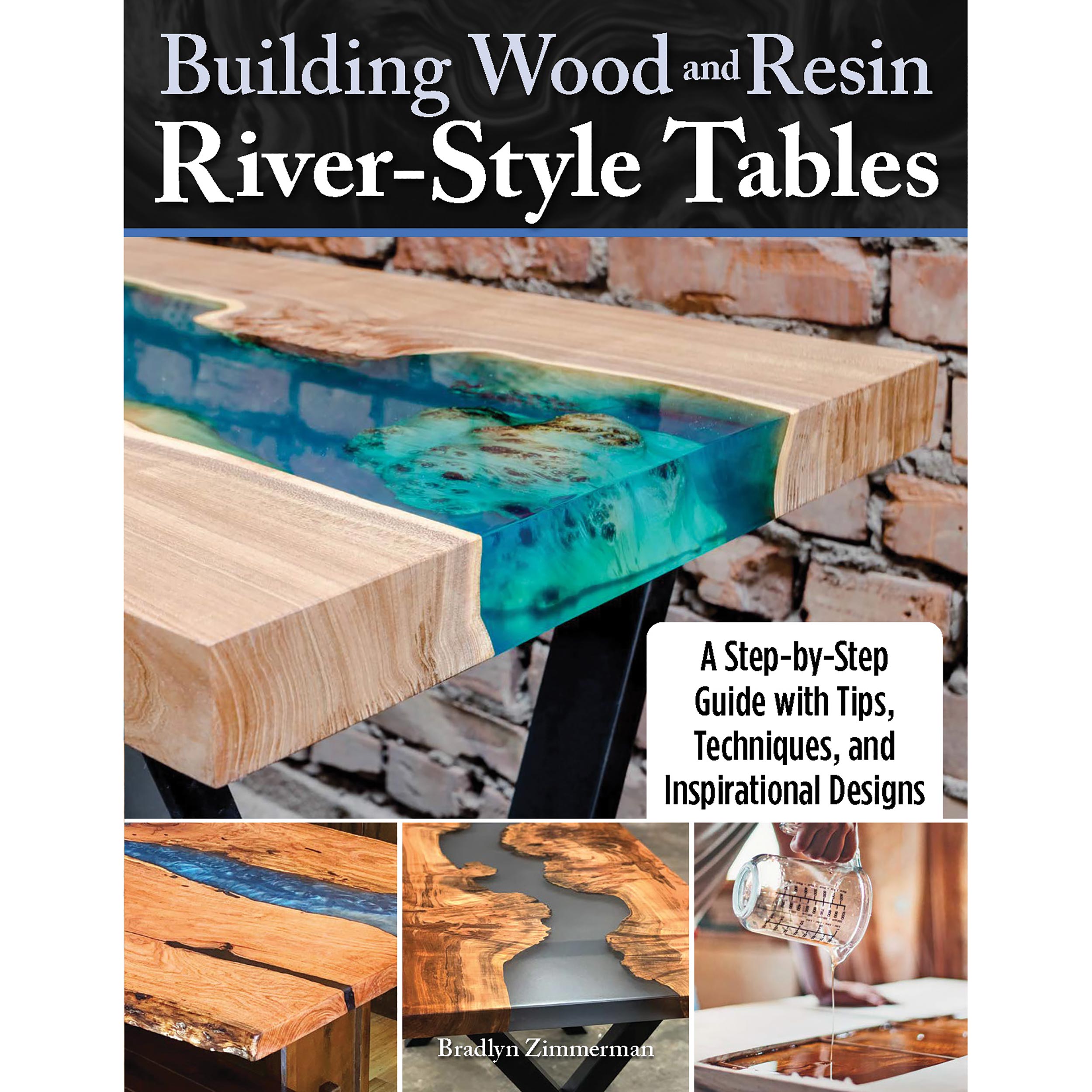 product: Fox Chapel Building Wood and Resin River-Style Tables shown