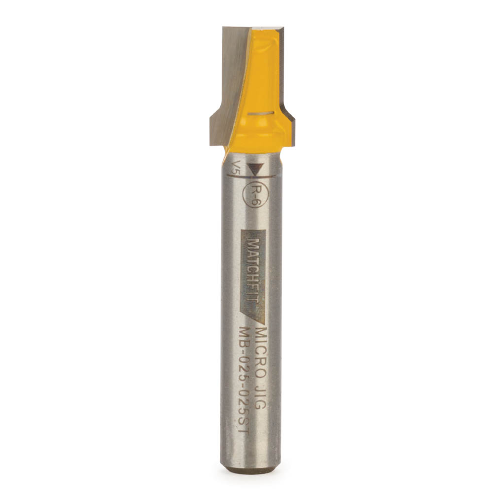 product: Microjig MATCHFIT 1/4” Relief Router Bit - 1/4” Shank shown