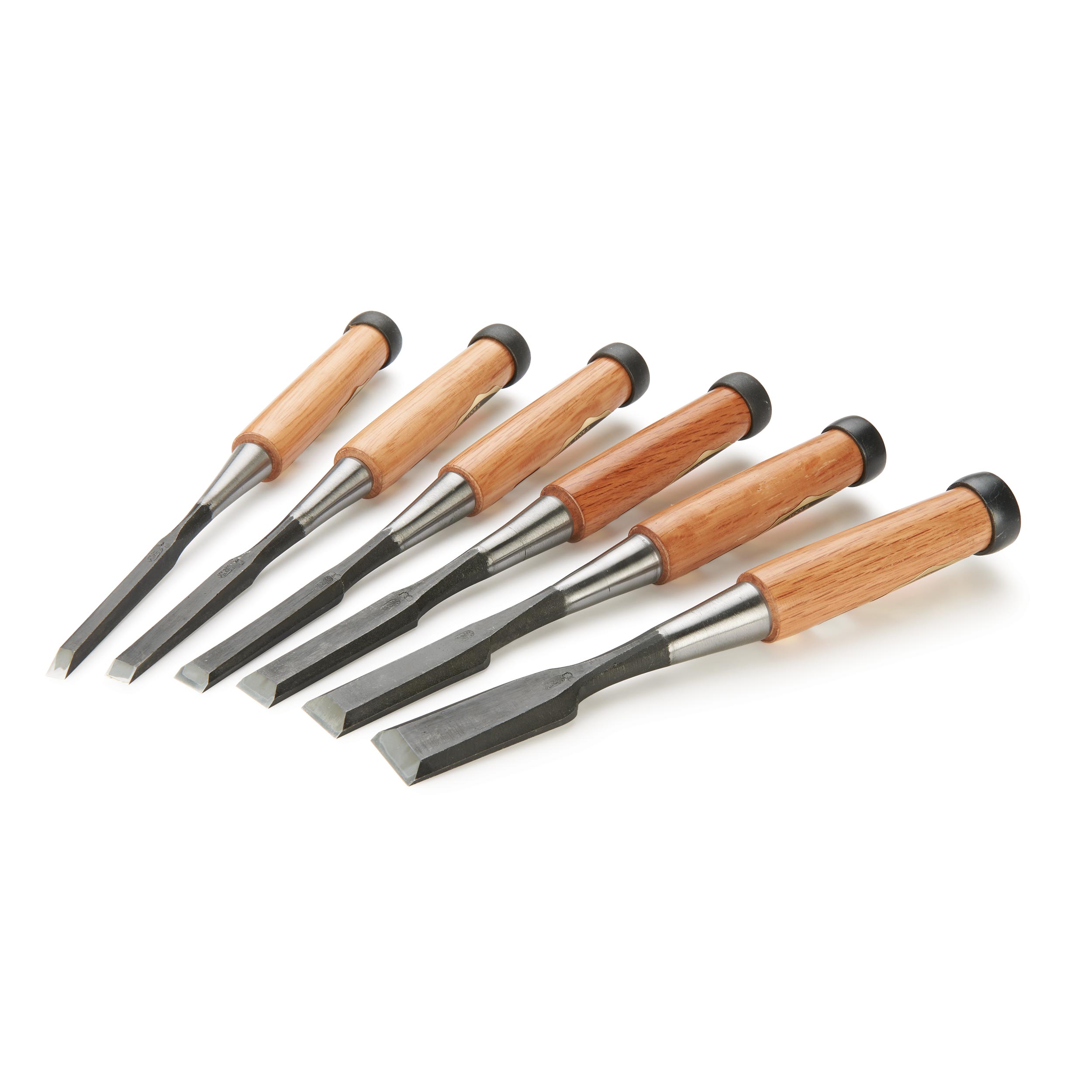 product: Ioroi Ioroi Japanese Bench Chisel Set - 6 Piece shown