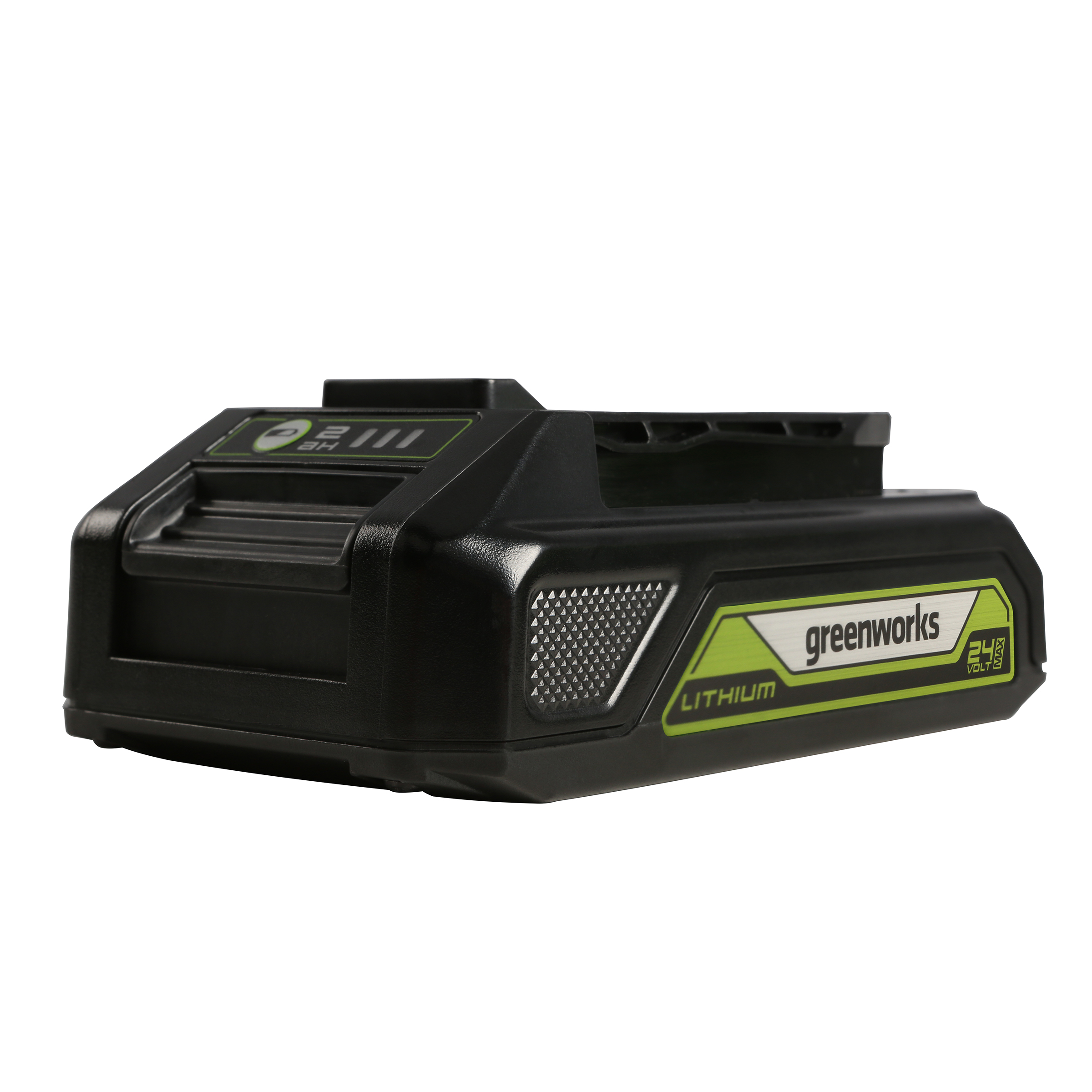 product: Greenworks GW 24V 2.0Ah Battery BAG708 shown
