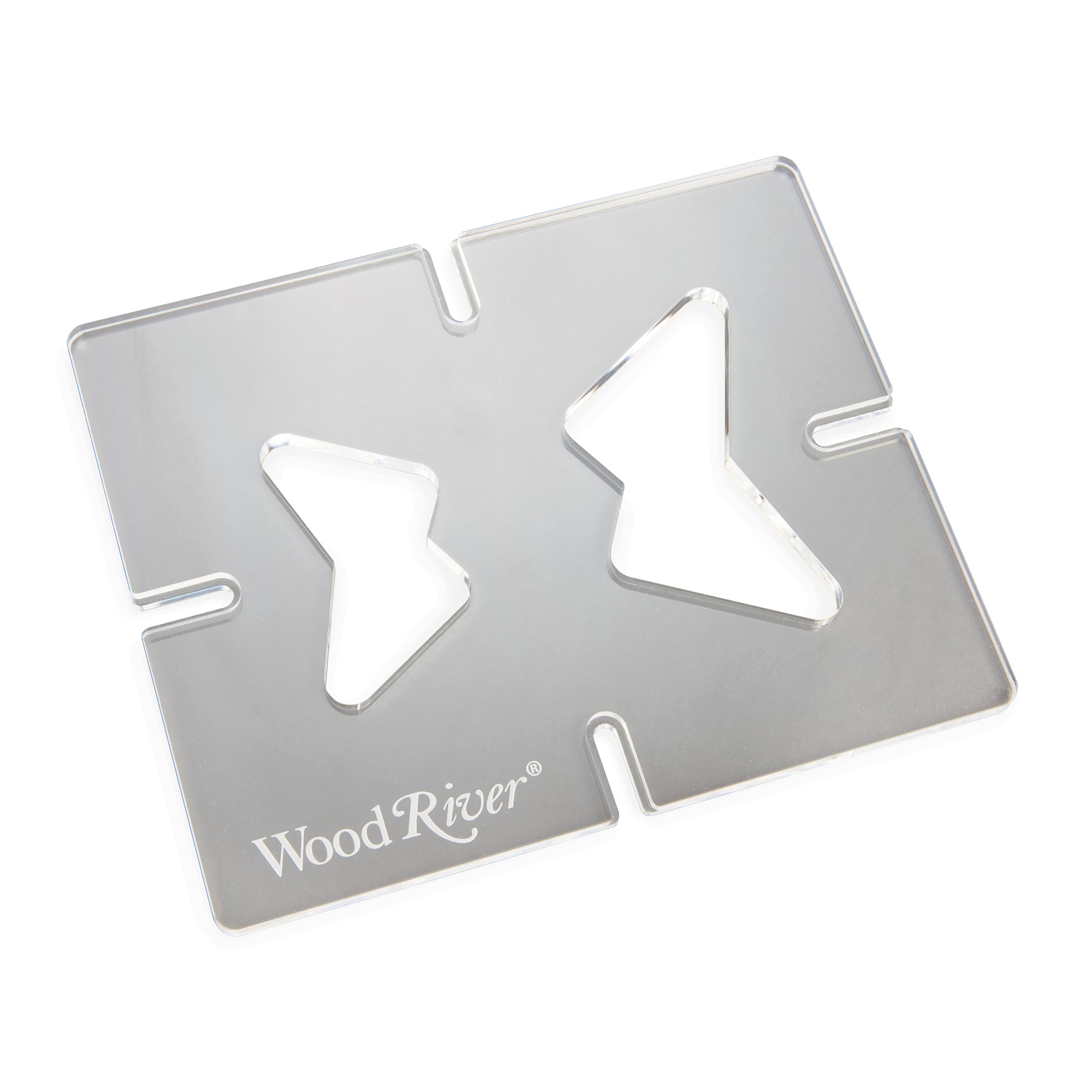 product: WoodRiver Router Inlay Template – Butterfly shown