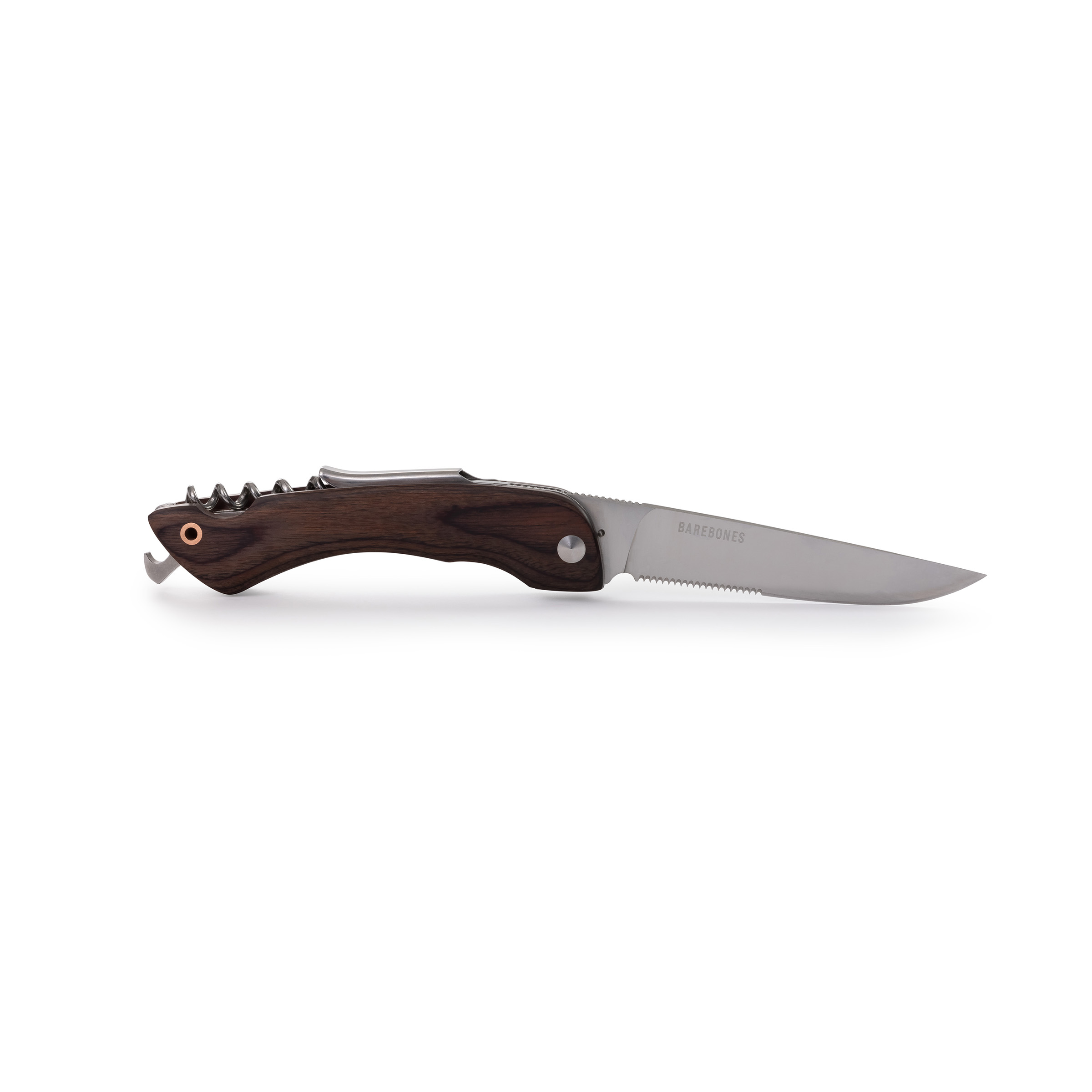 product: Barebones Provisions Corkscrew Knife shown