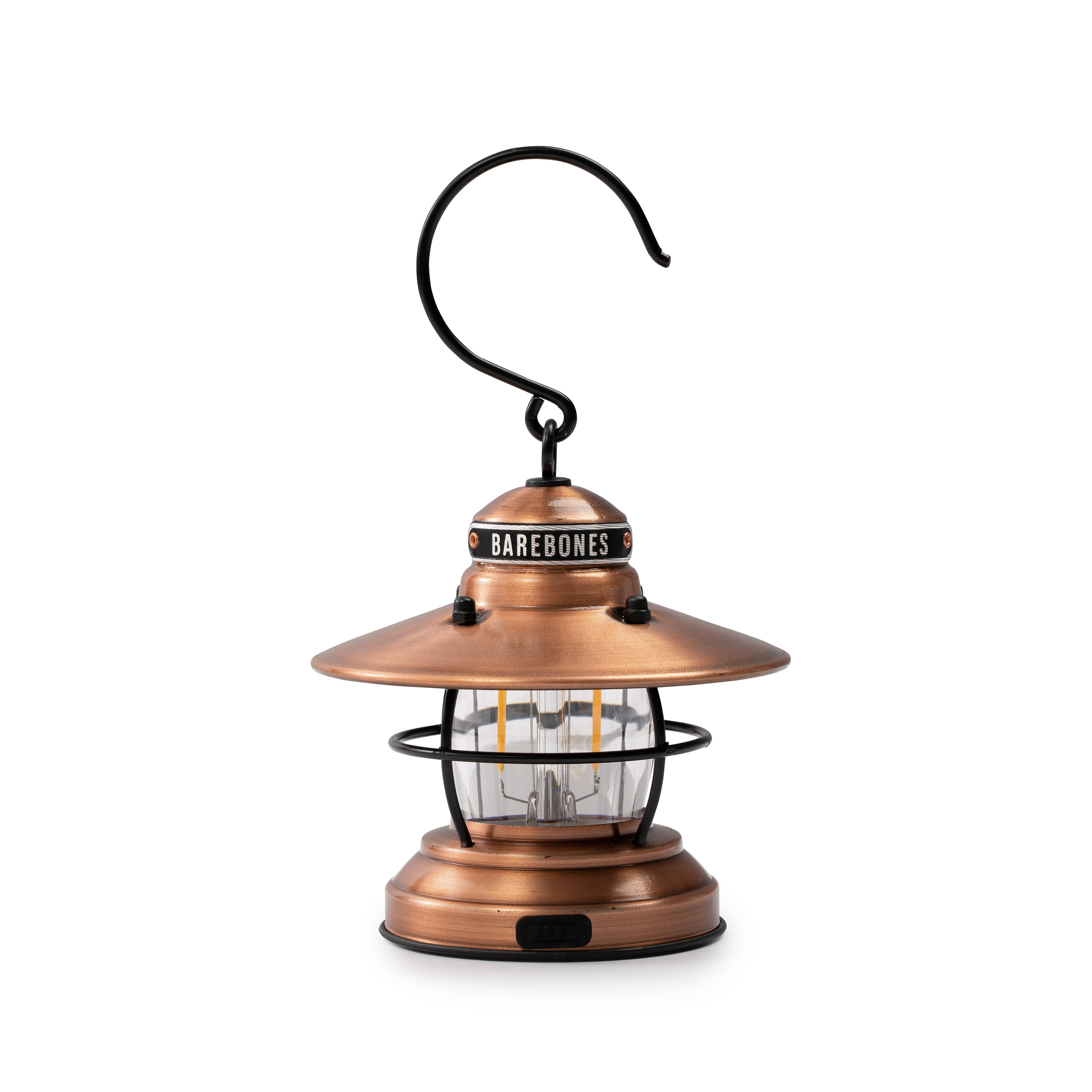 product: Barebones Edison Mini Lantern Copper shown