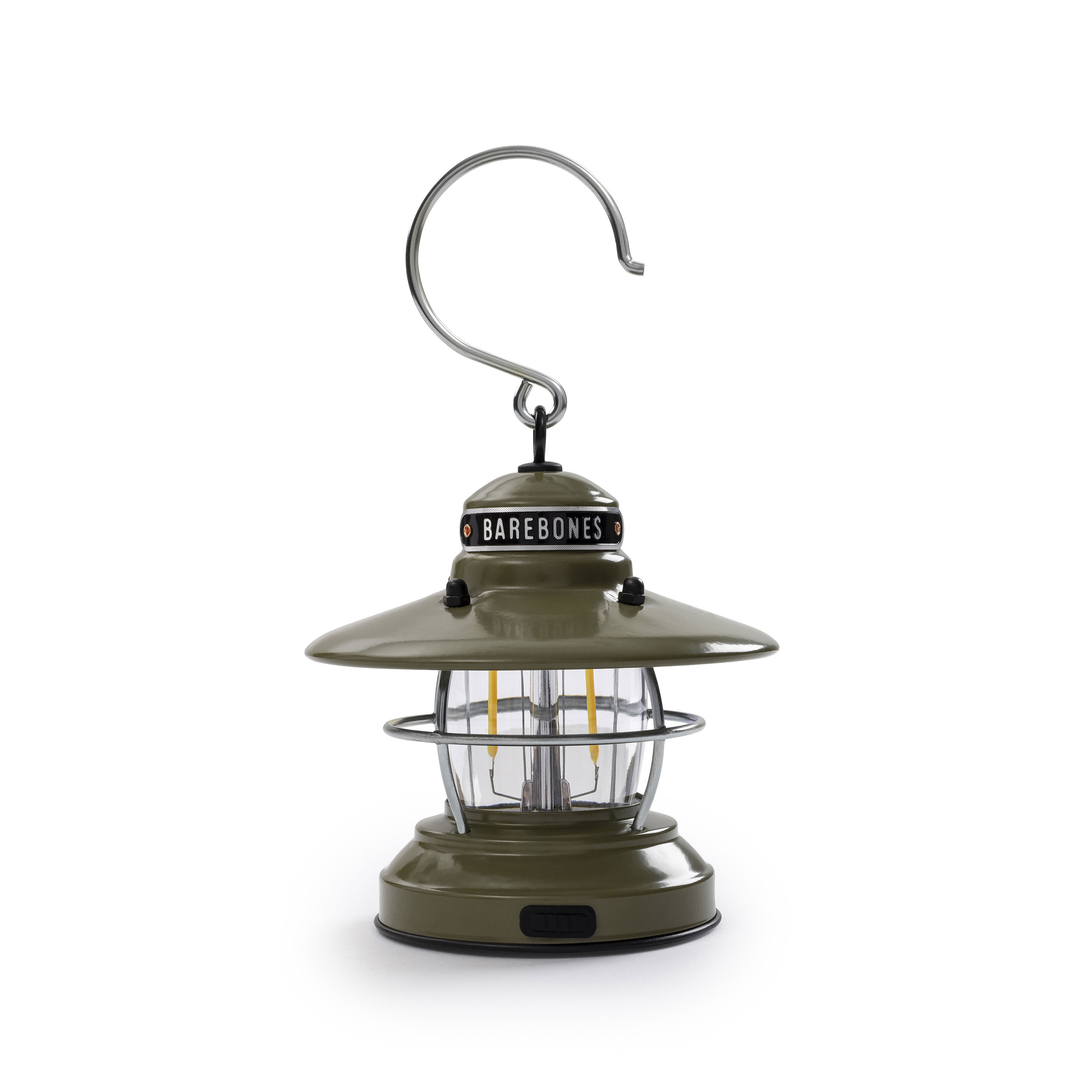 product: Barebones Edison Mini Lantern Olive Drab shown