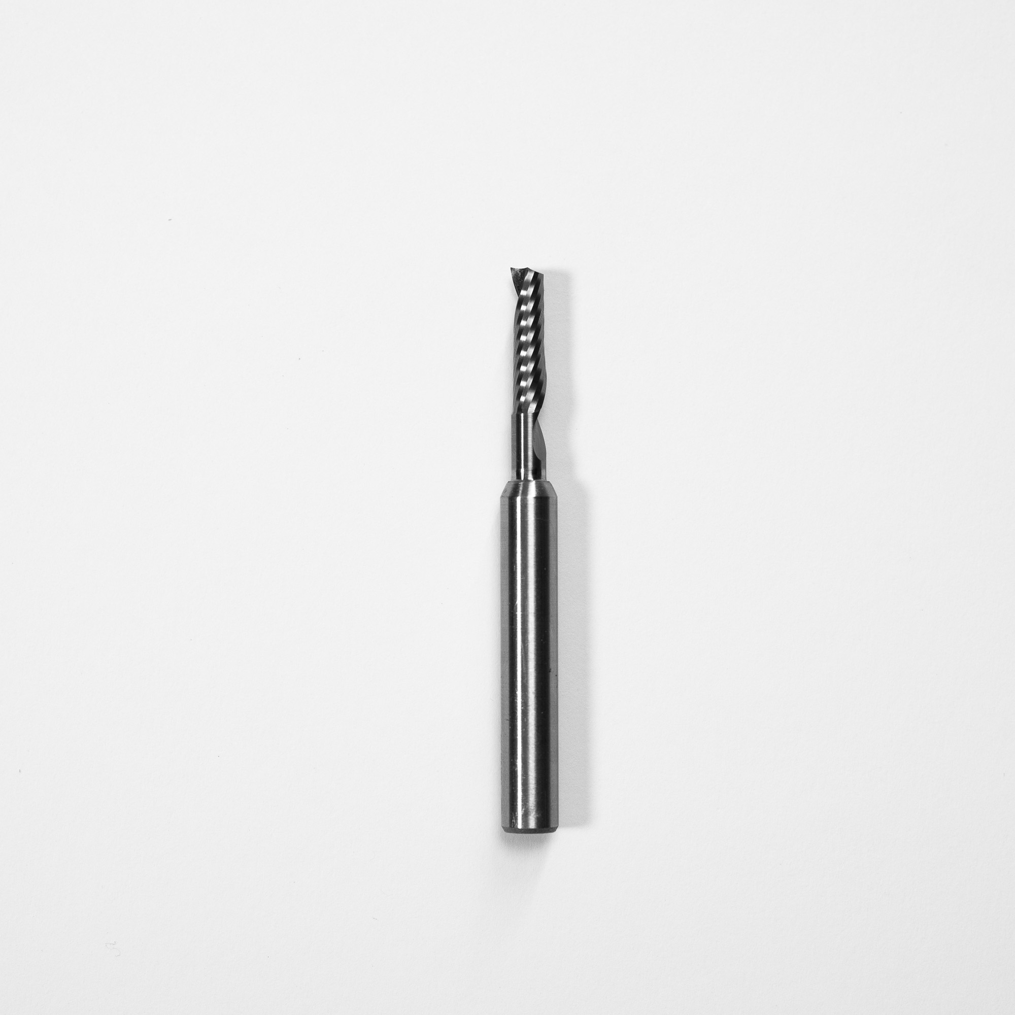product: Shaper Up-Spiral O-Flute Router Bit - 5 mm CD x 20 mm CL x 8 mm SH shown