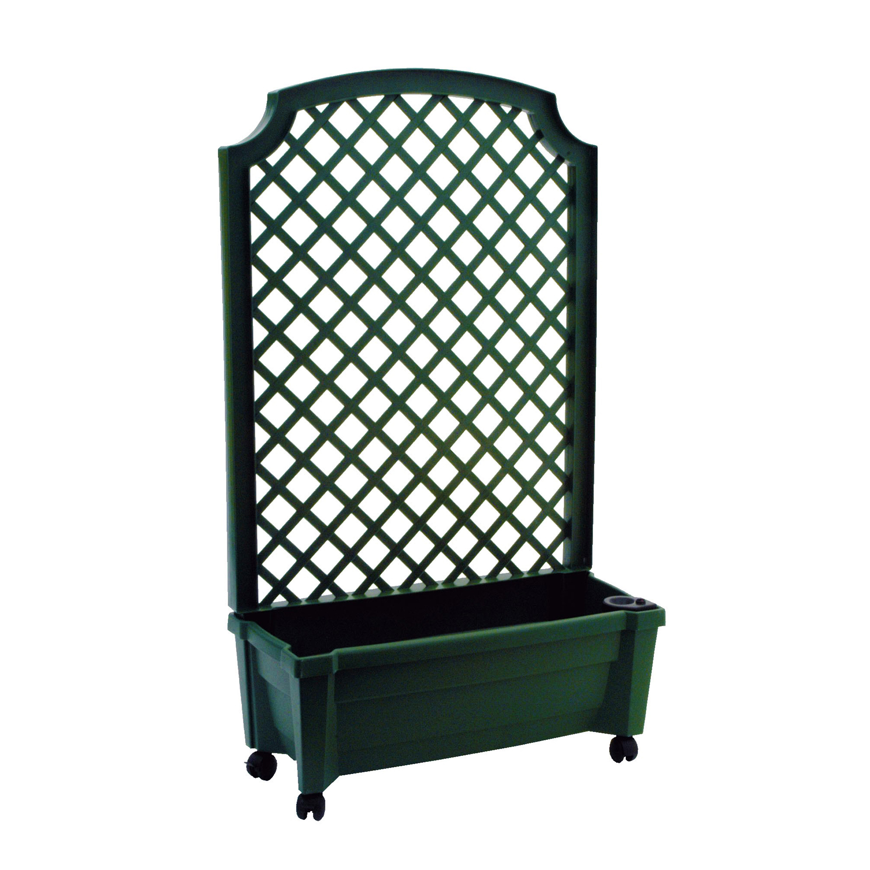 product: Exaco Calypso Planter Trellis Green shown