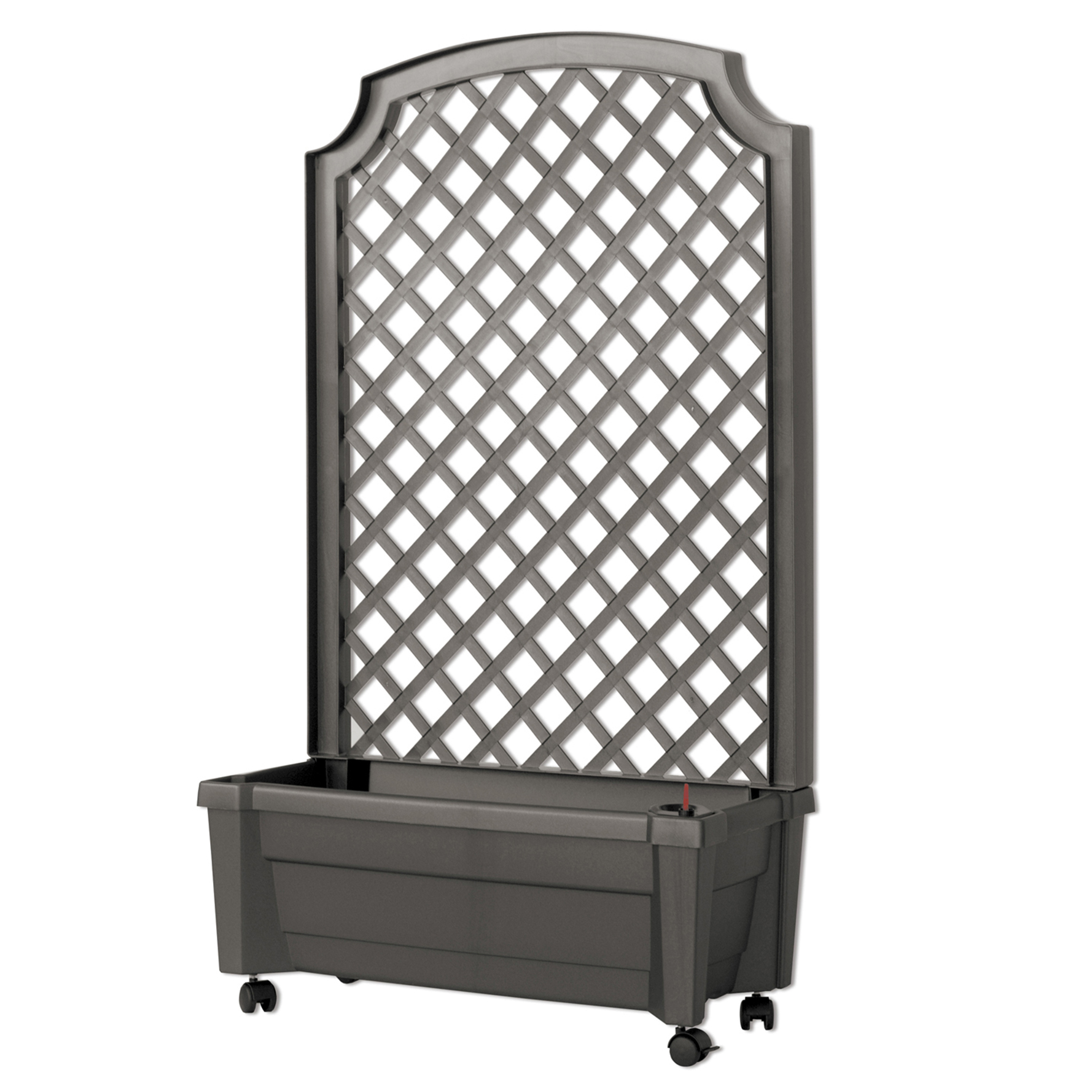 product: Exaco Calypso Planter Trellis Anthracite Gray shown