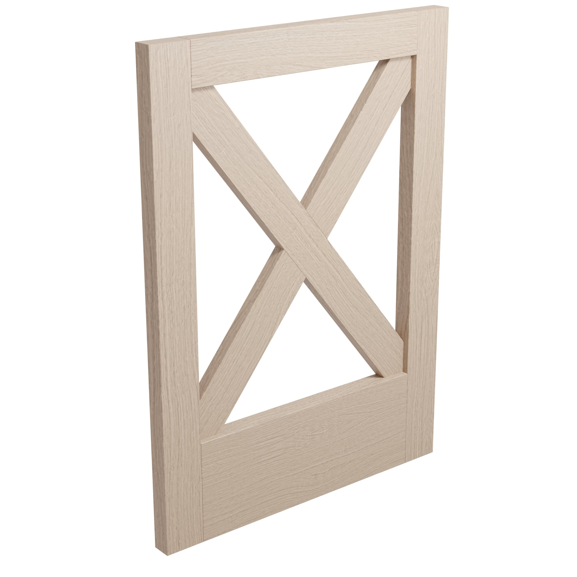 product: Designs of Distinction Island End, White Oak, Trimmable shown