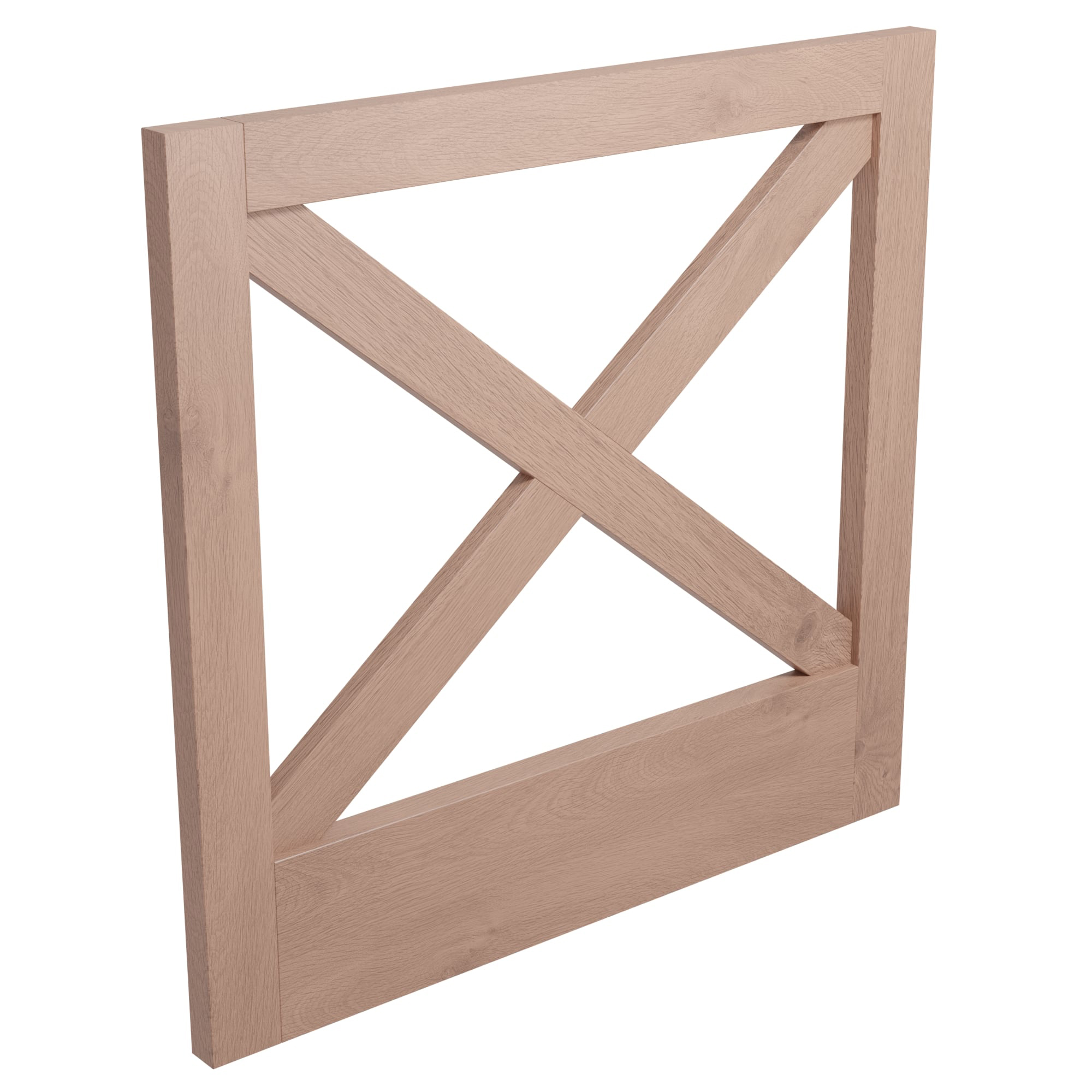 product: Designs of Distinction Island End Panel, Red Oak, Trimmable shown