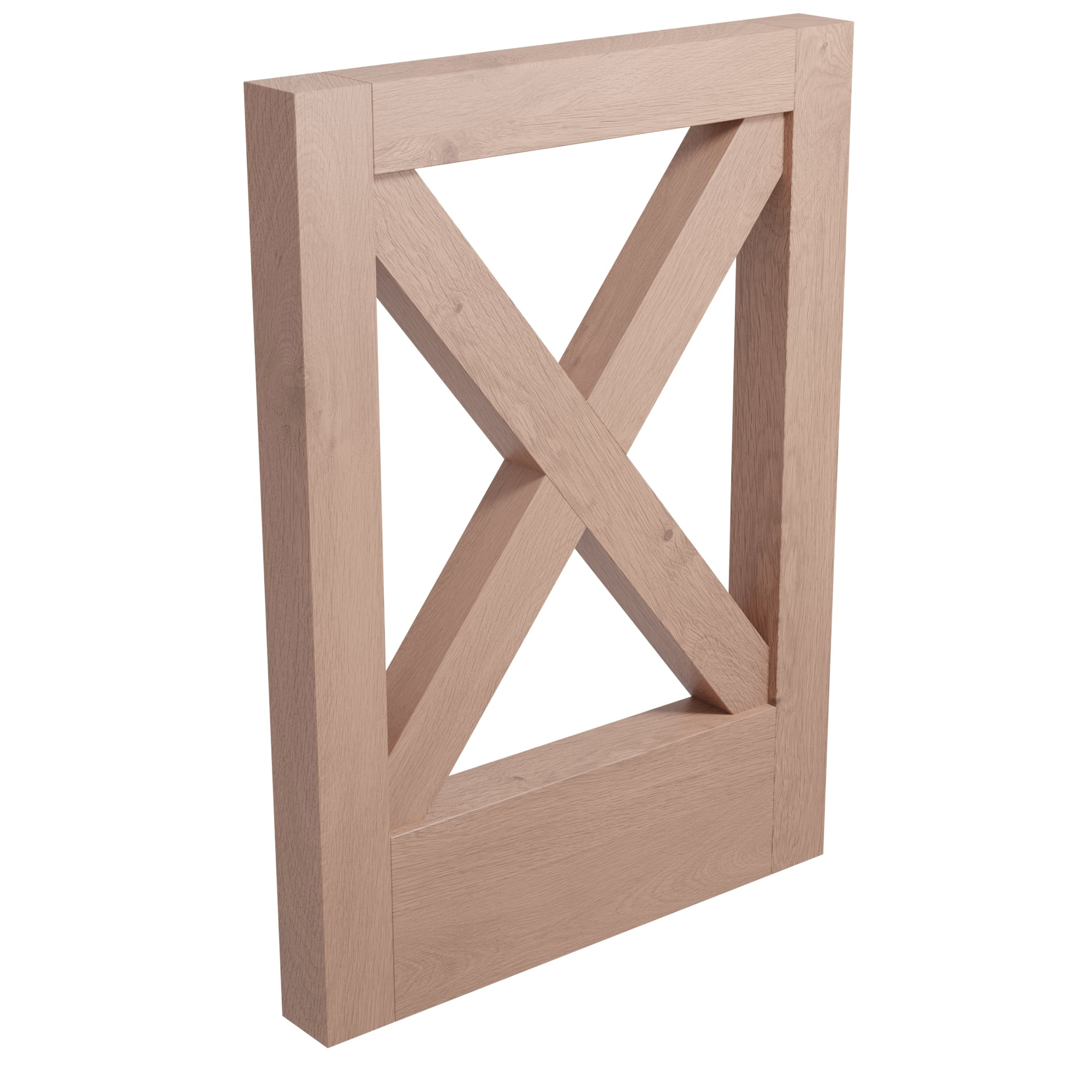 product: Designs of Distinction Island End Panel, Red Oak, Trimmable shown