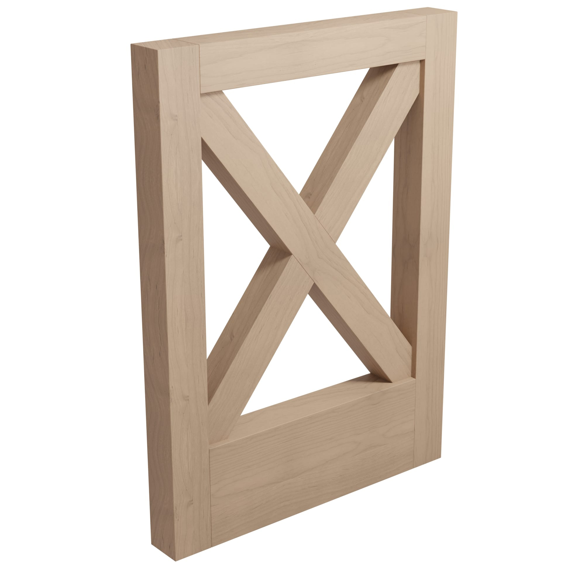 product: Designs of Distinction Island End Panel, Alder, Trimmable shown