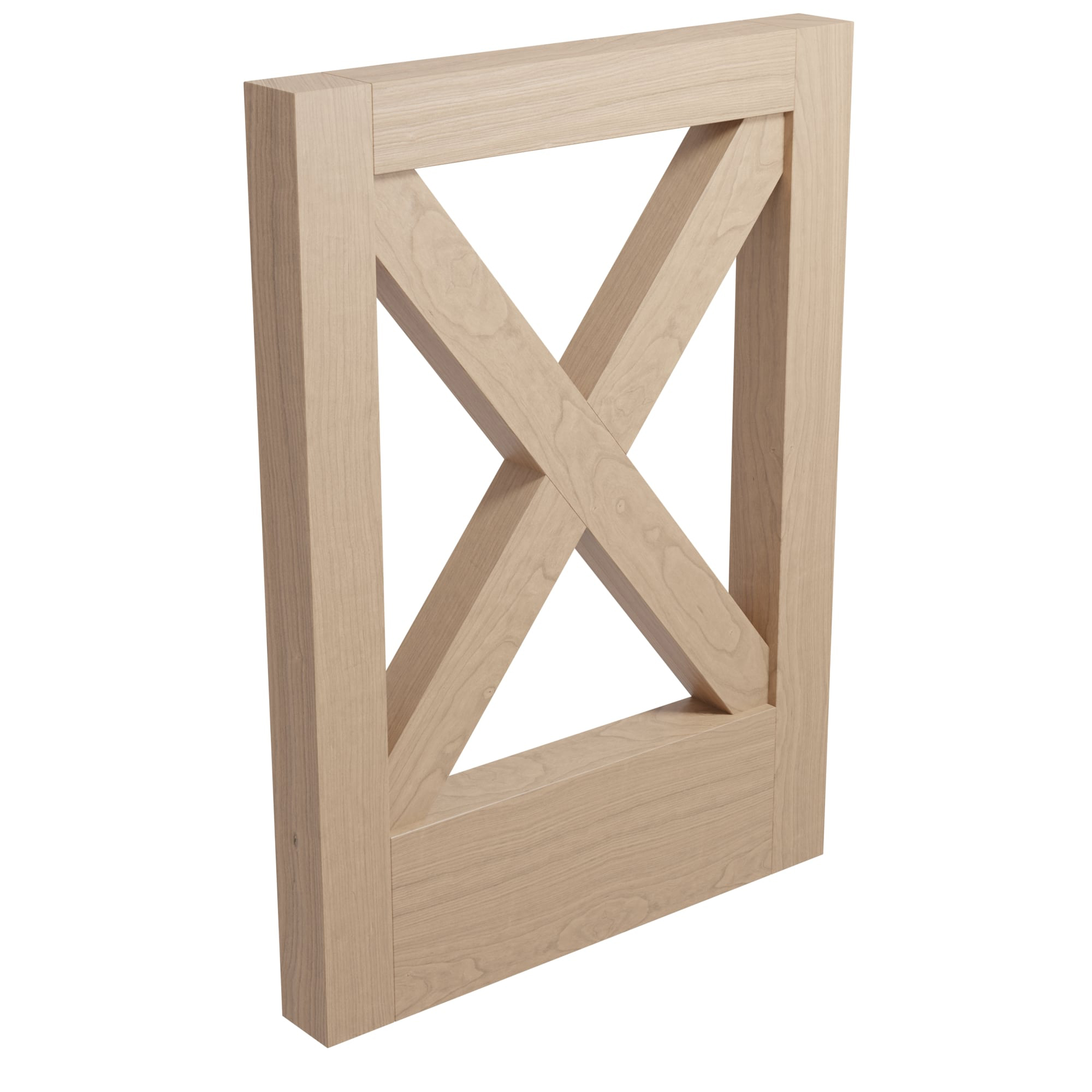 product: Designs of Distinction Island End Panel, Cherry, Trimmable shown