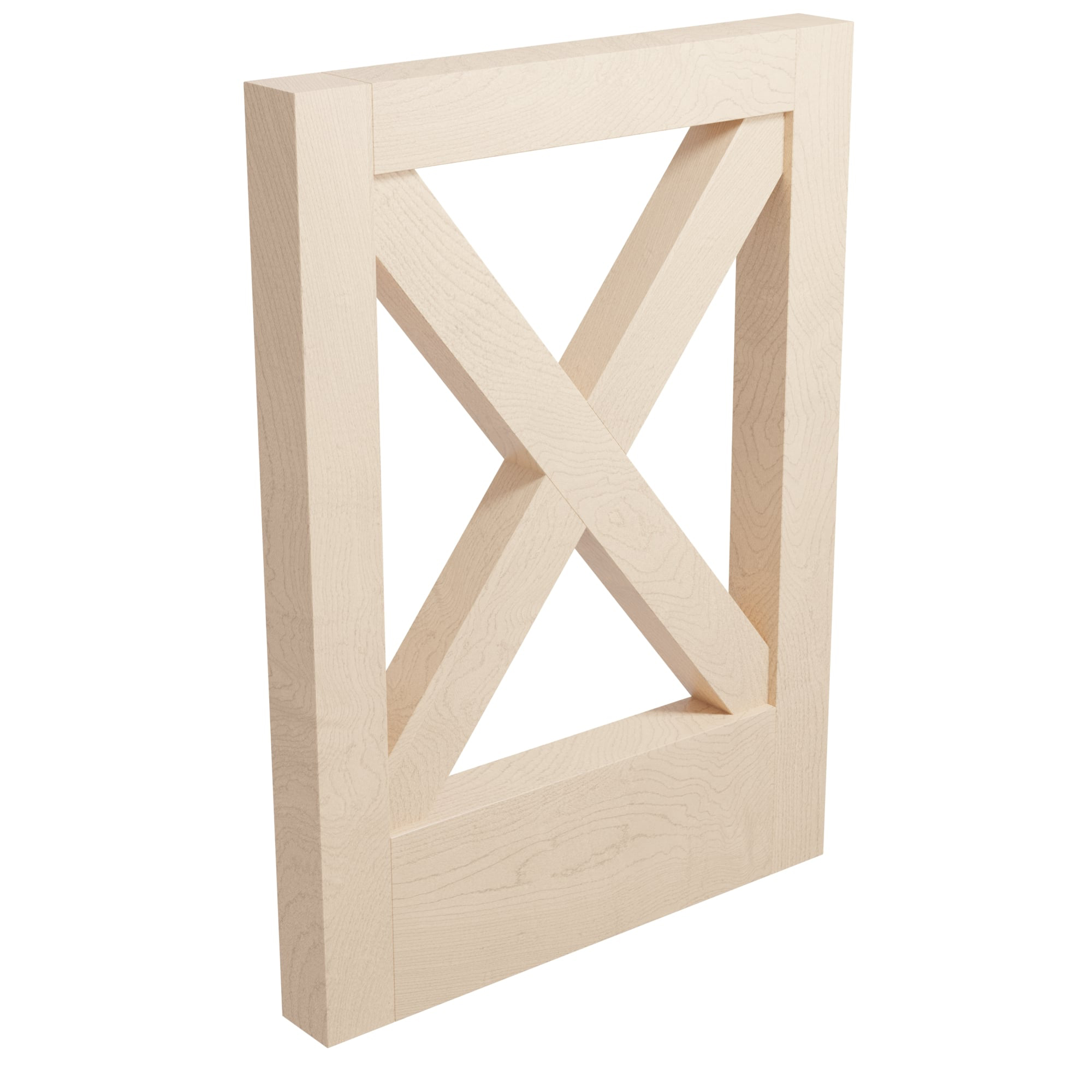 product: Designs of Distinction Island End Panel, Hard Maple, Trimmable shown
