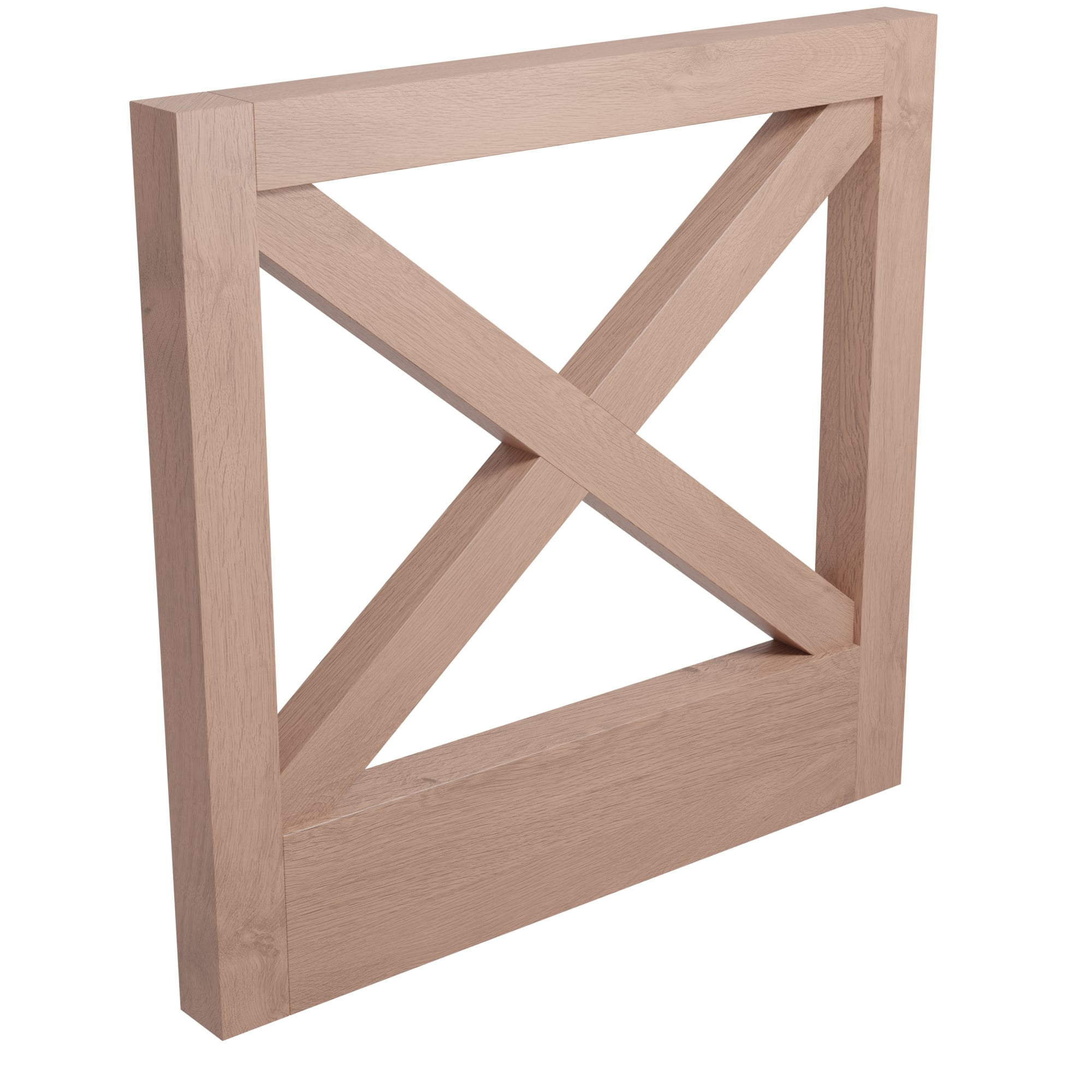 product: Designs of Distinction Island End Panel, Red Oak, Trimmable shown