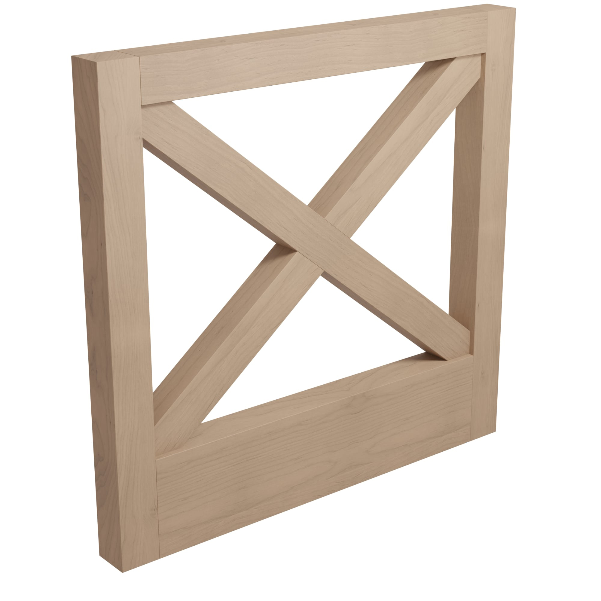 product: Designs of Distinction Island End Panel, Alder, Trimmable shown