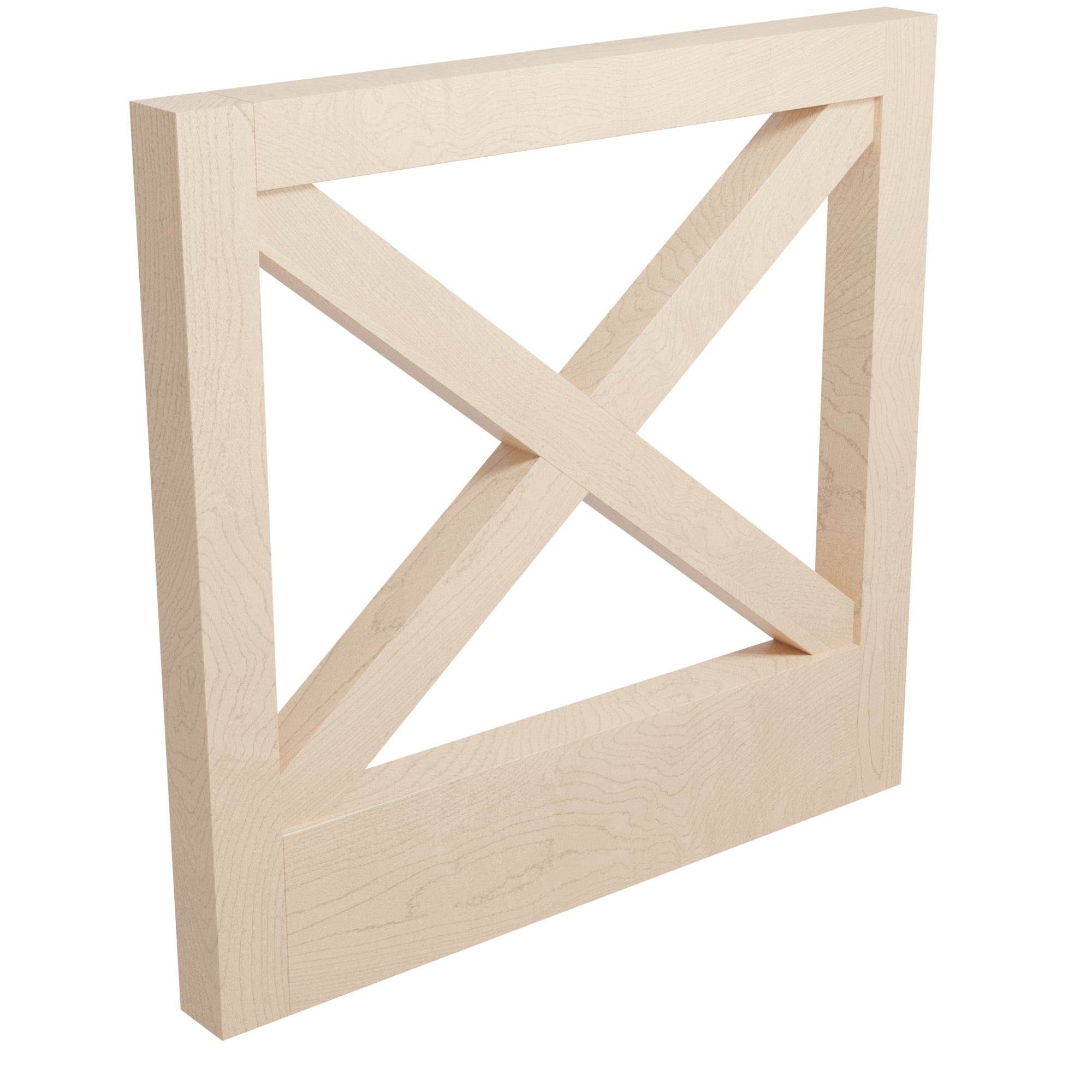 product: Designs of Distinction Island End Panel, Hard Maple, Trimmable shown