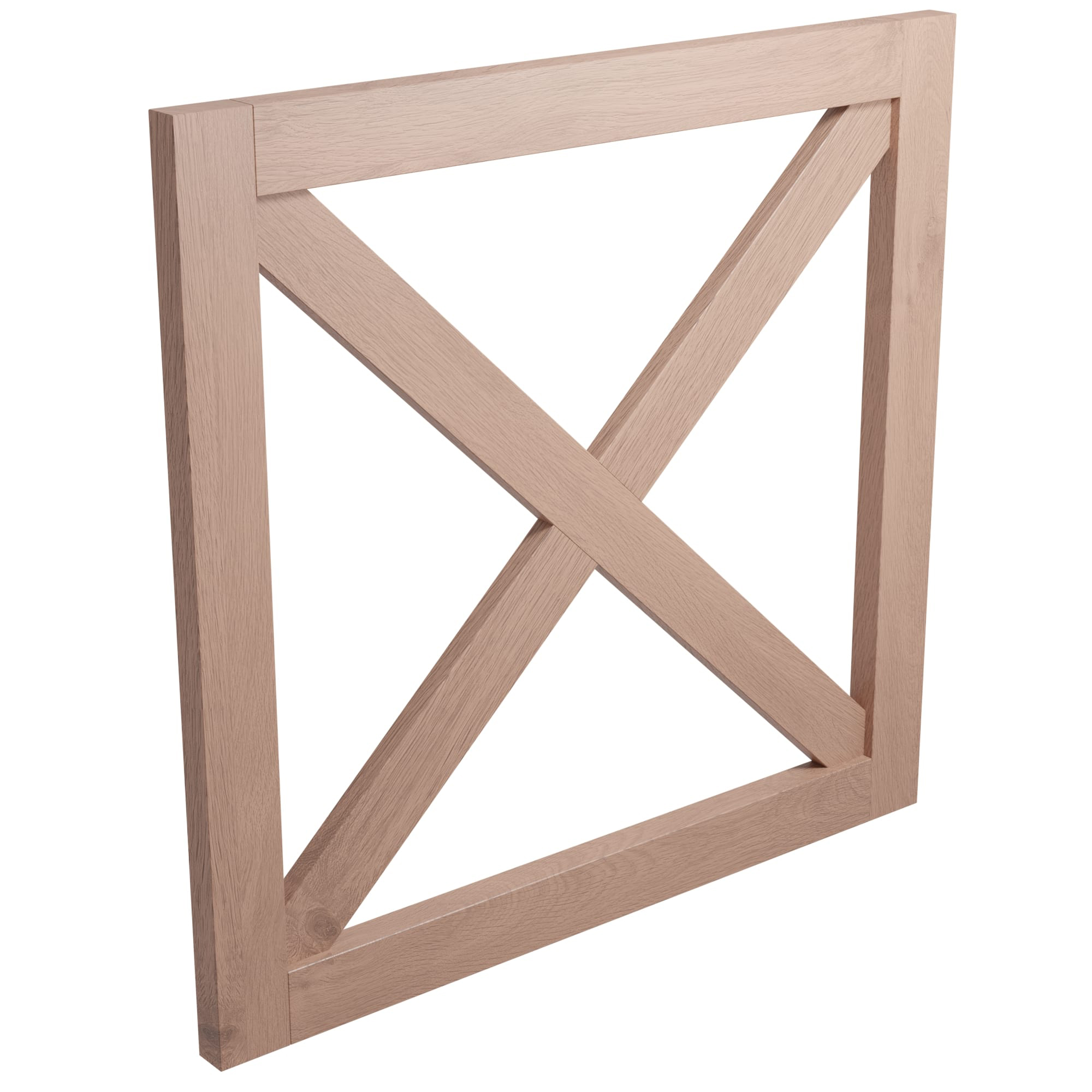 product: Designs of Distinction Island End Panel, Red Oak shown