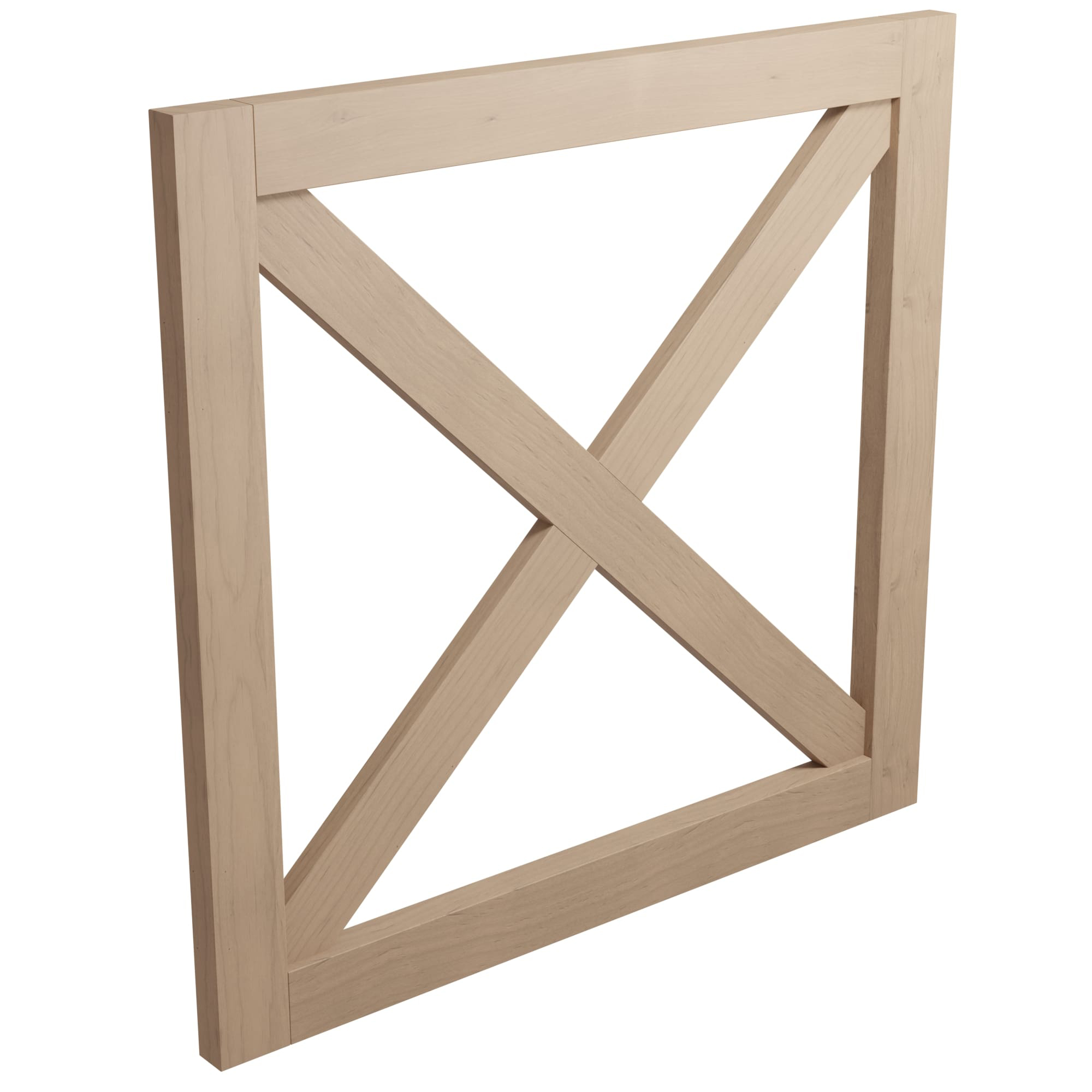 product: Designs of Distinction Island End Panel, Alder shown