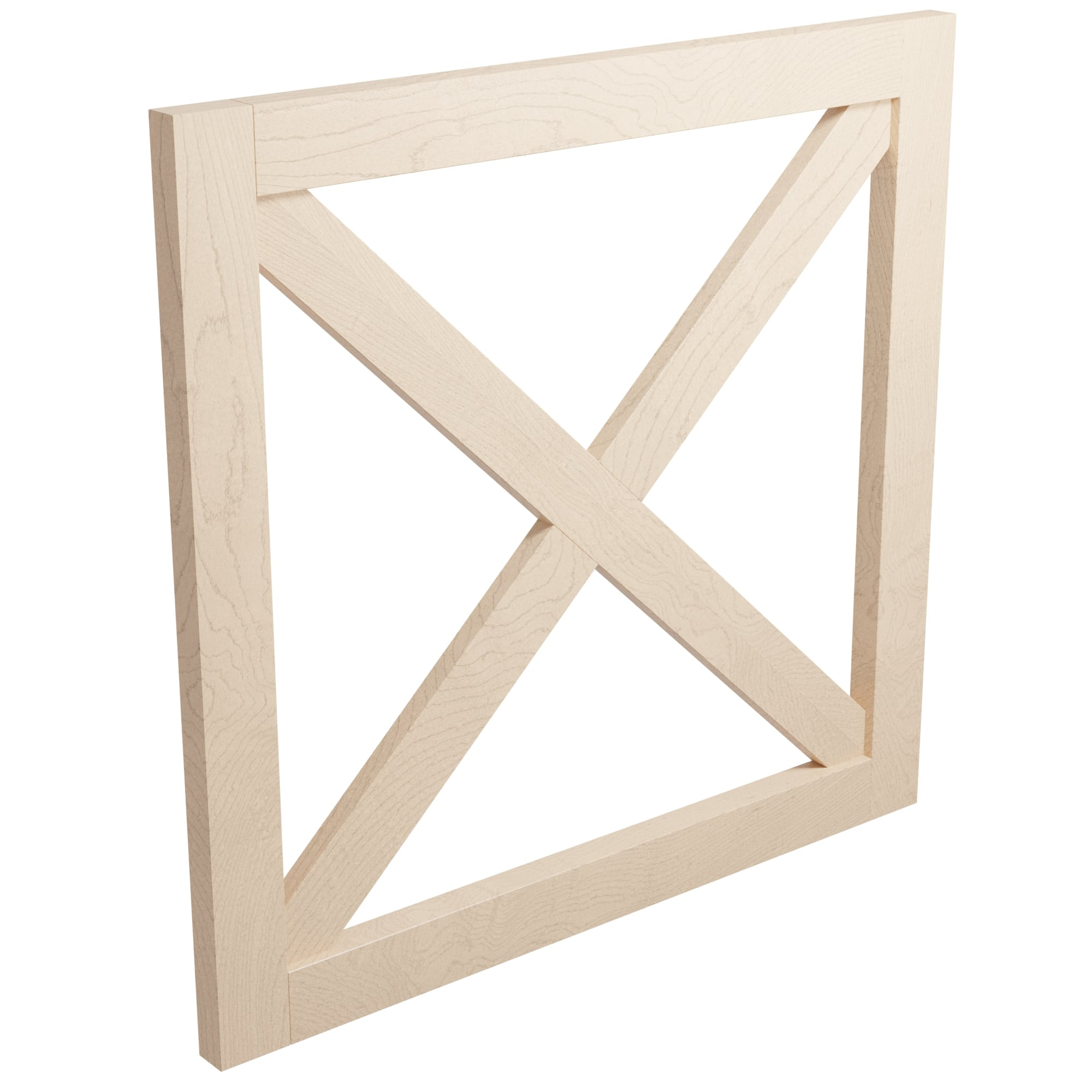 product: Designs of Distinction Island End Panel, Hard Maple shown