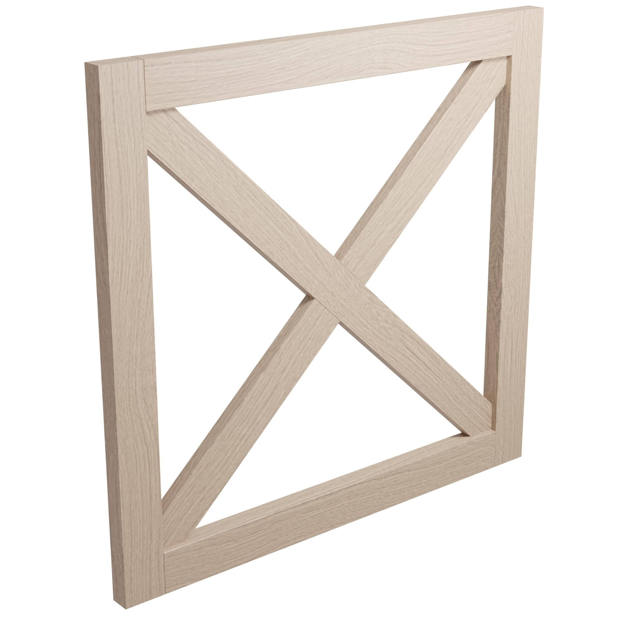 product: Designs of Distinction Island End Panel, White Oak shown