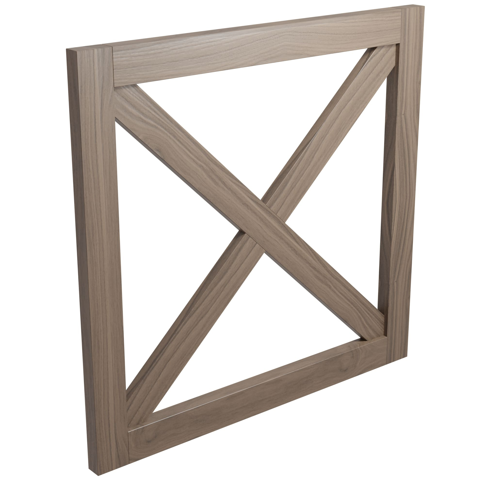 product: Designs of Distinction Island End Panel, Walnut shown