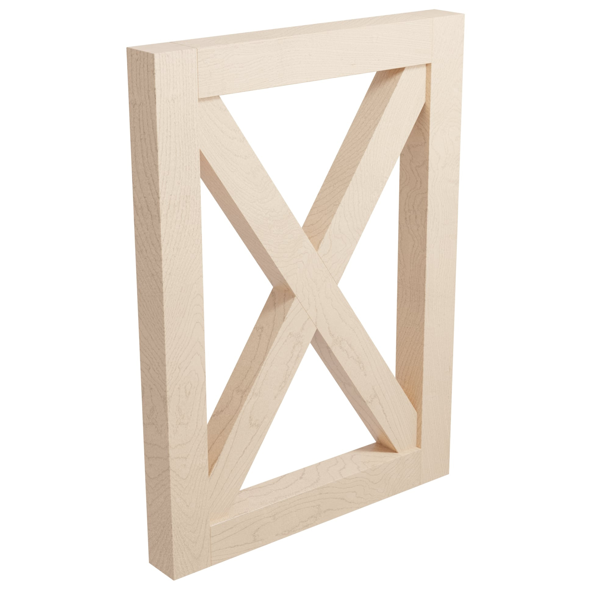 product: Designs of Distinction Island End Panel, Hard Maple shown