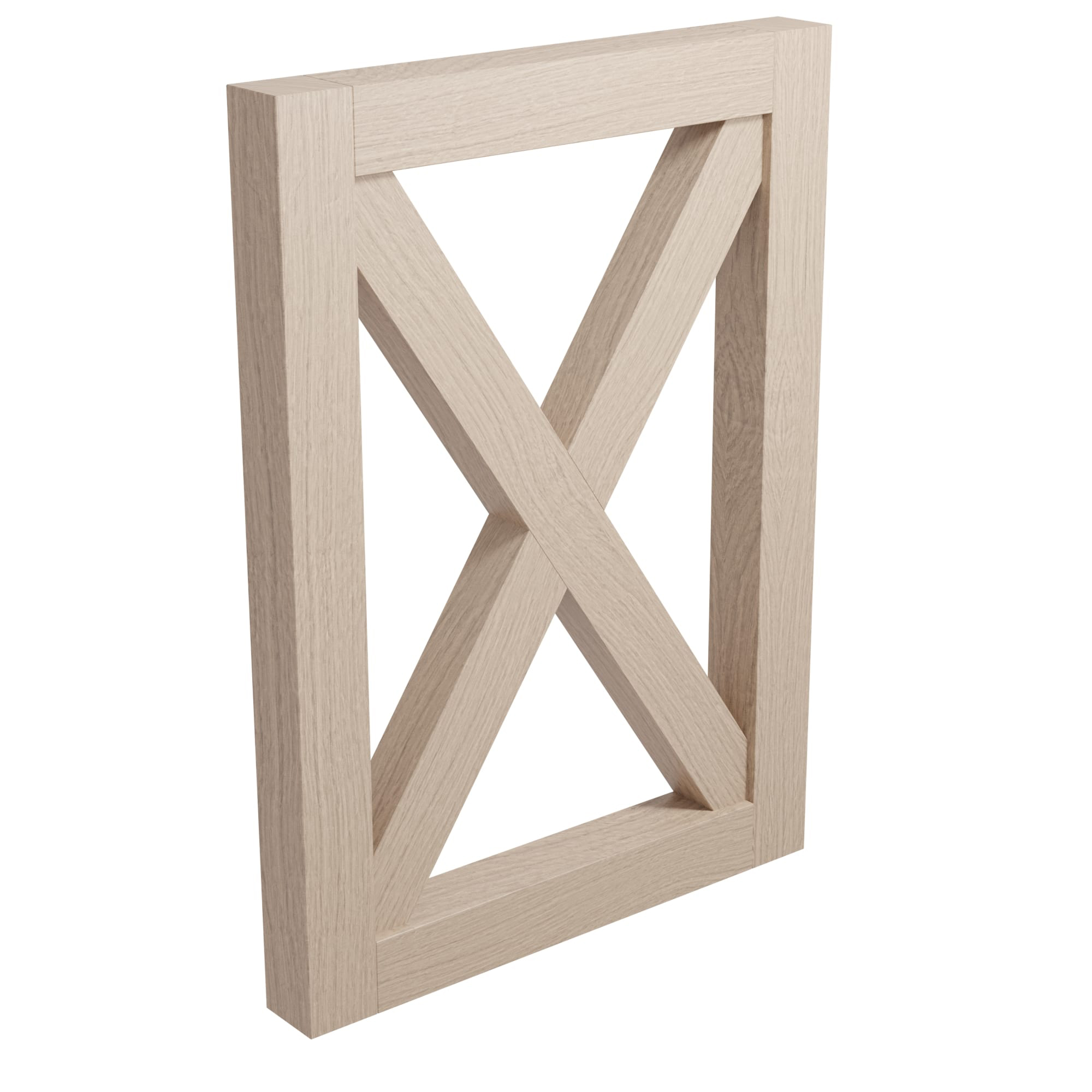 product: Designs of Distinction Island End Panel, White Oak shown