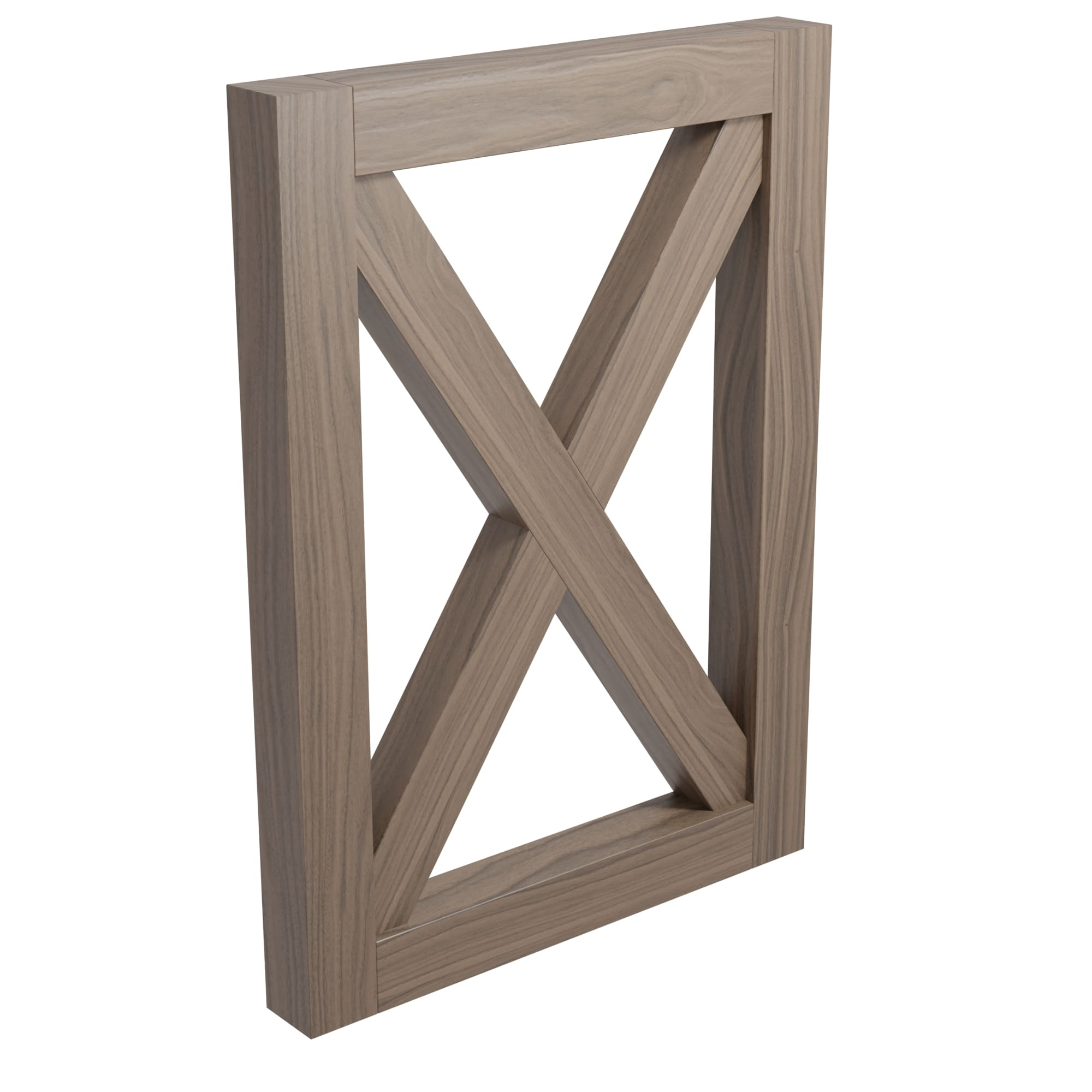 product: Designs of Distinction Island End Panel, Walnut shown