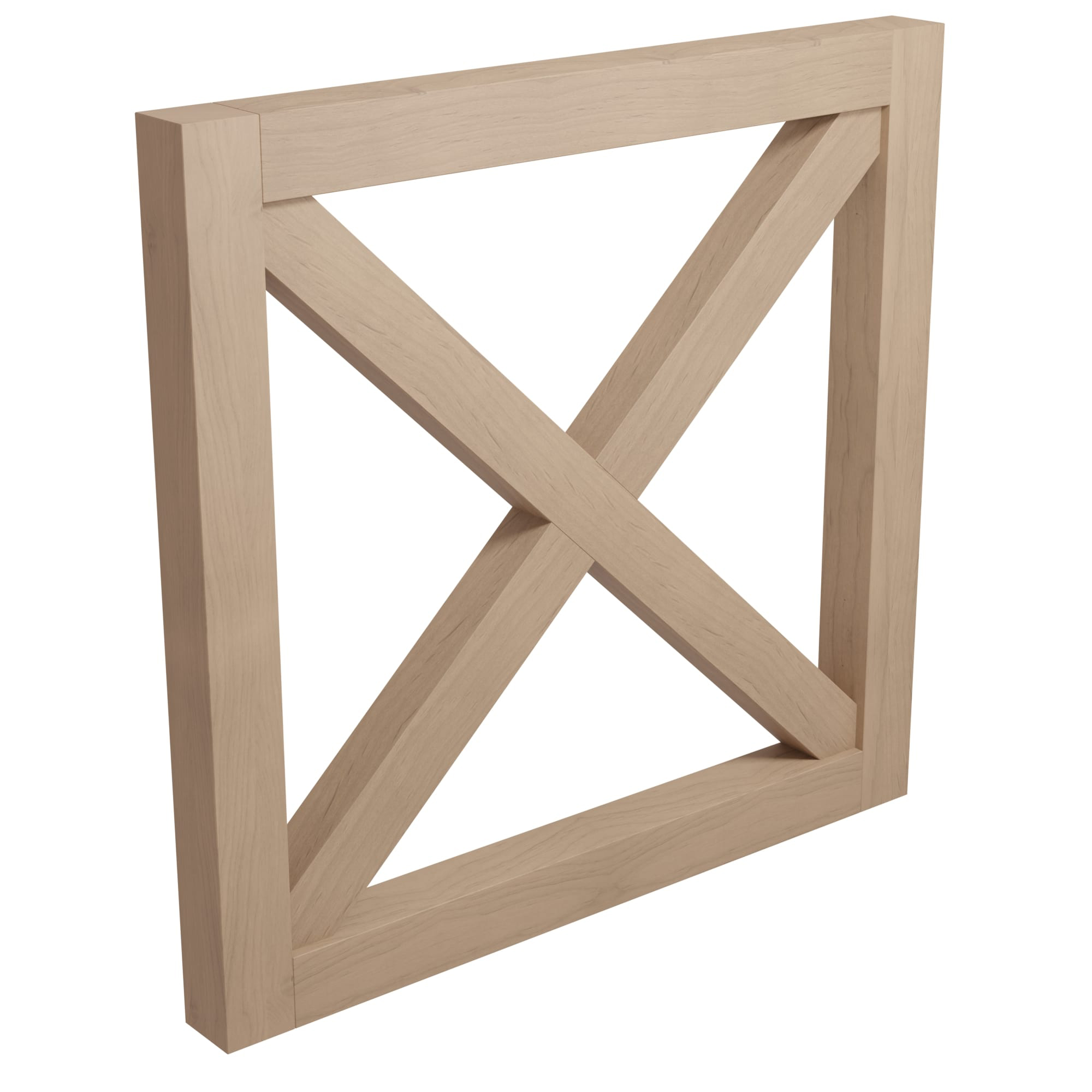 product: Designs of Distinction Island End Panel, Alder shown