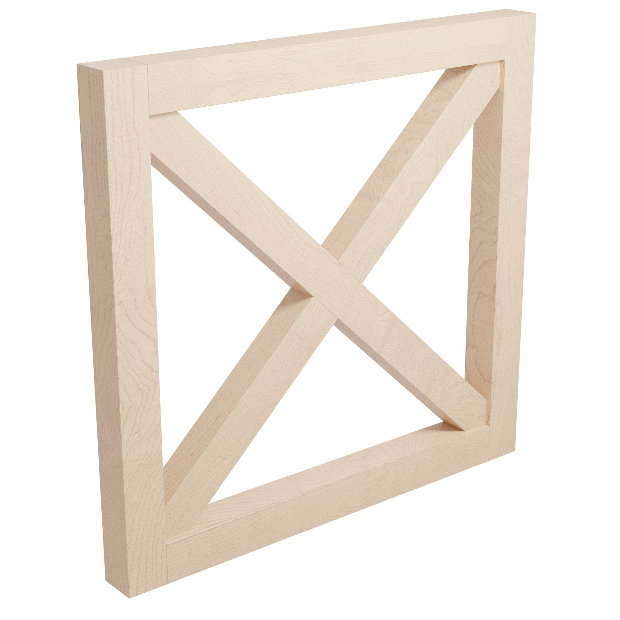 product: Designs of Distinction Island End Panel, Hard Maple shown