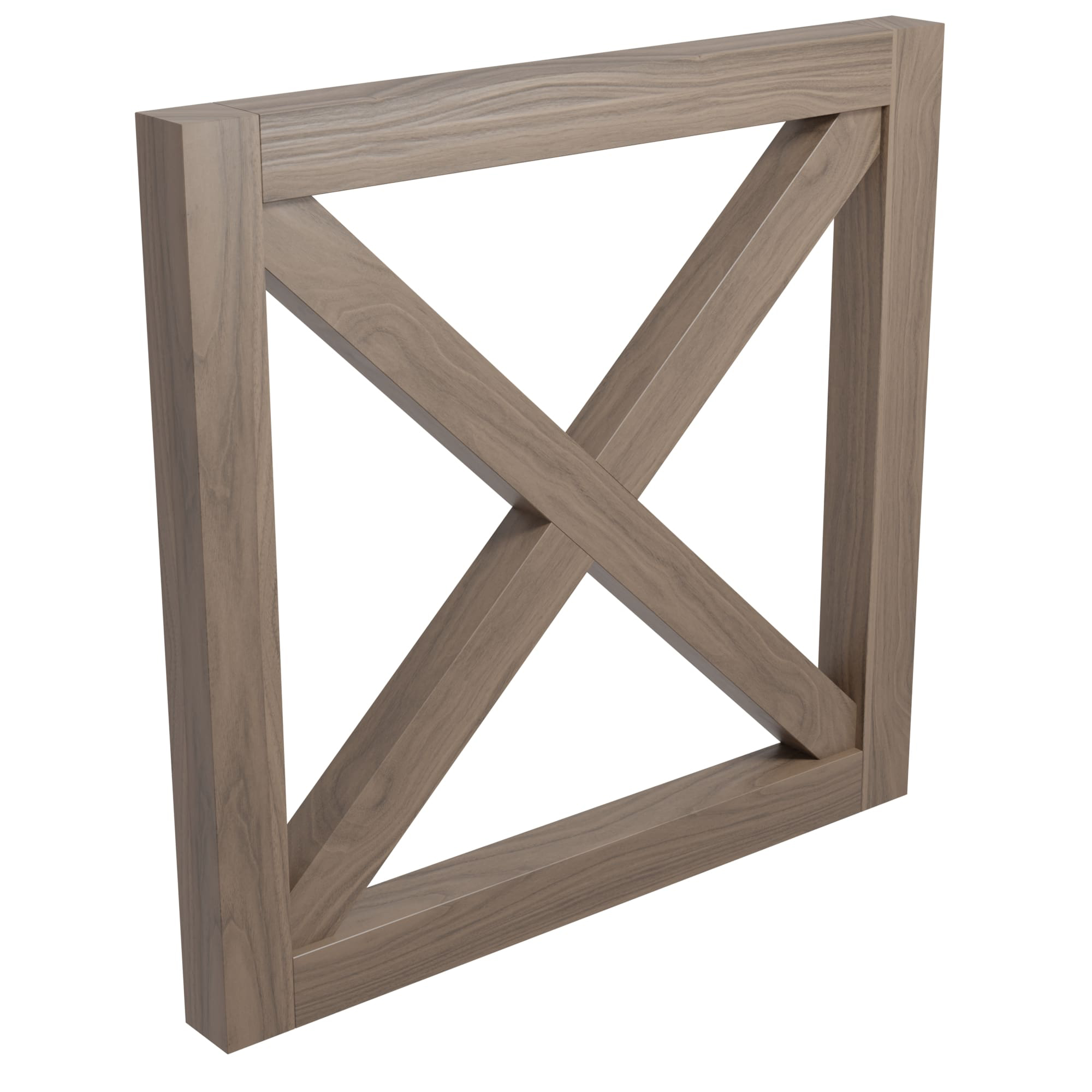 product: Designs of Distinction Island End Panel, Walnut shown