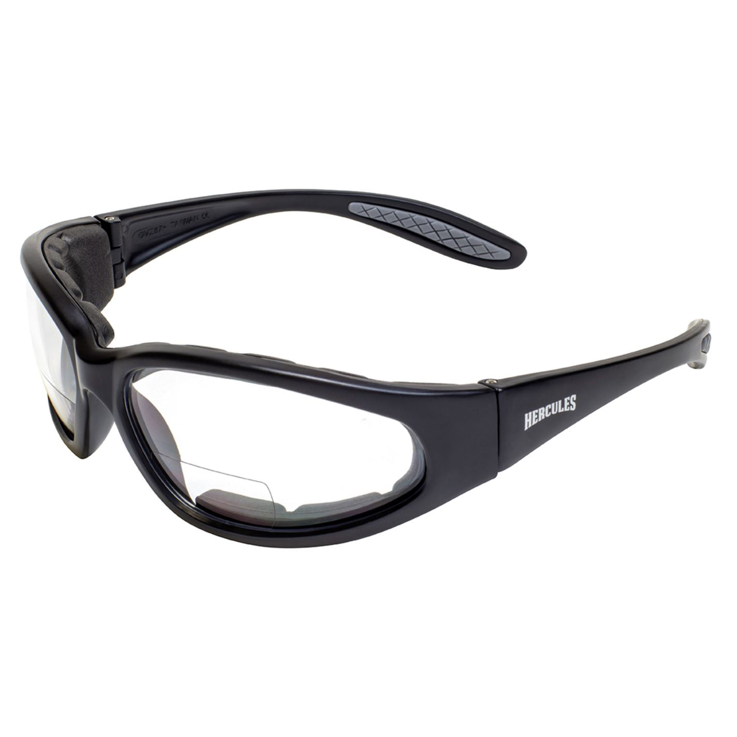 product: Global Vision Eyewear Hercules +1.50 Clear Anti-Fog Bifocal Safety Lenses shown