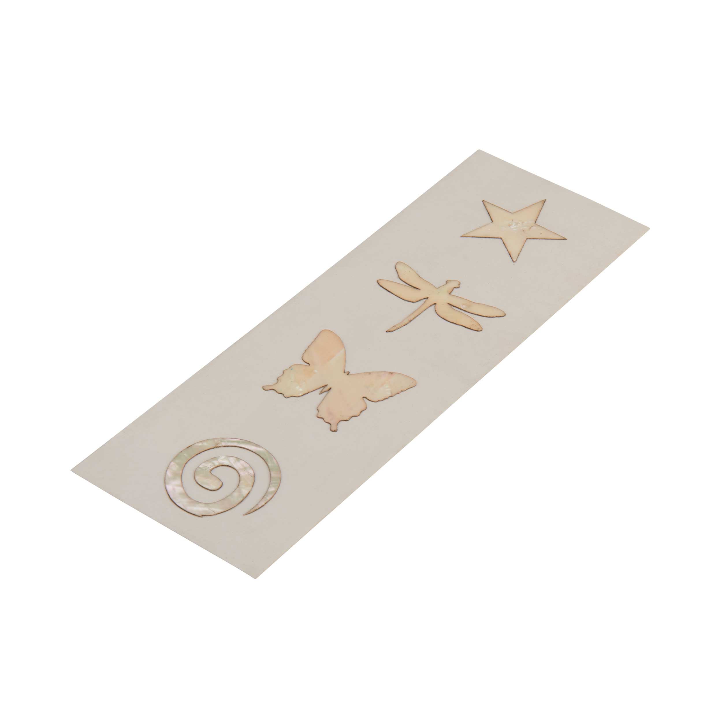 product: Easy Inlay Mother of Pearl Inlay Shapes shown