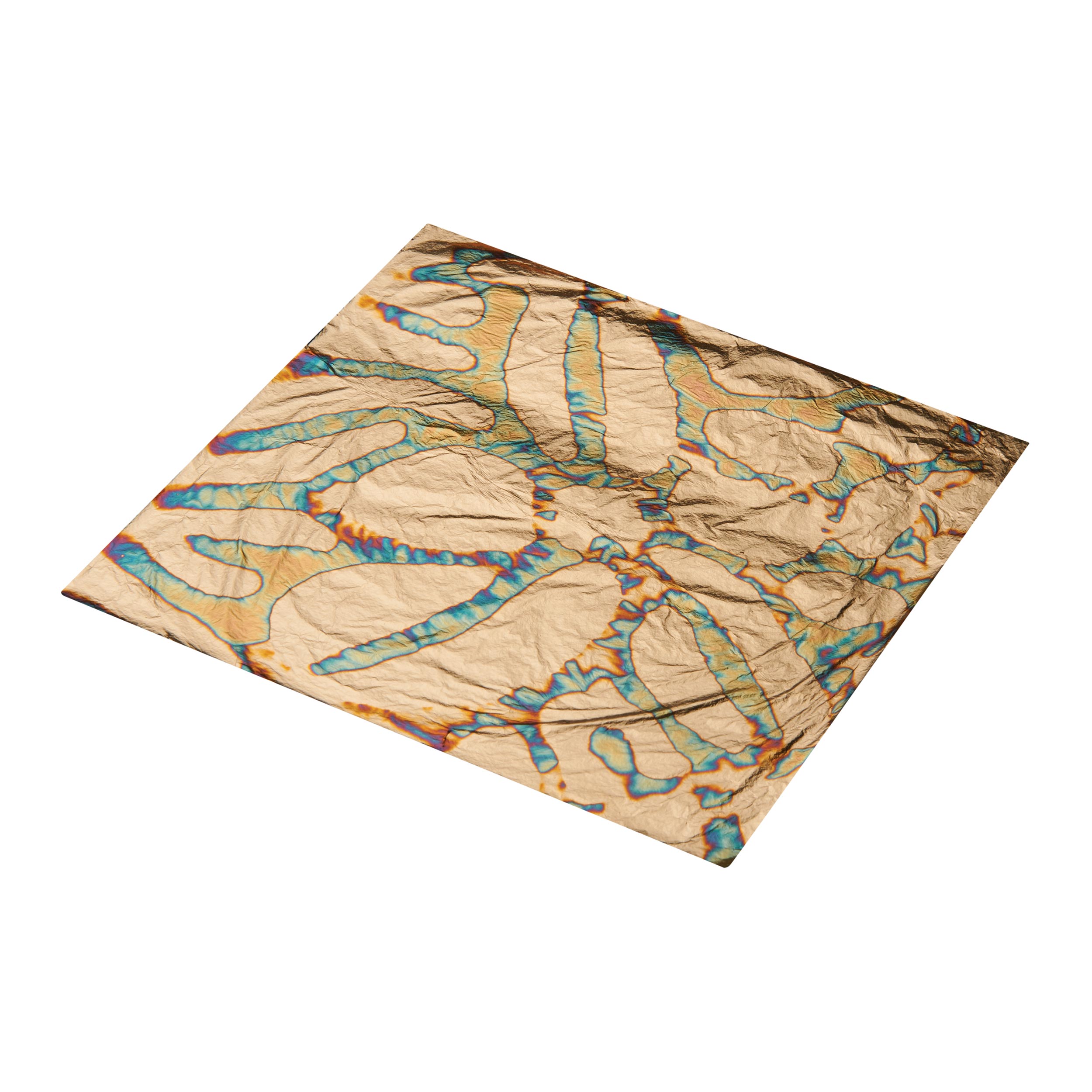 product: Easy Inlay Imitation Variegated Gold Metal Leaf - 25 Sheets shown