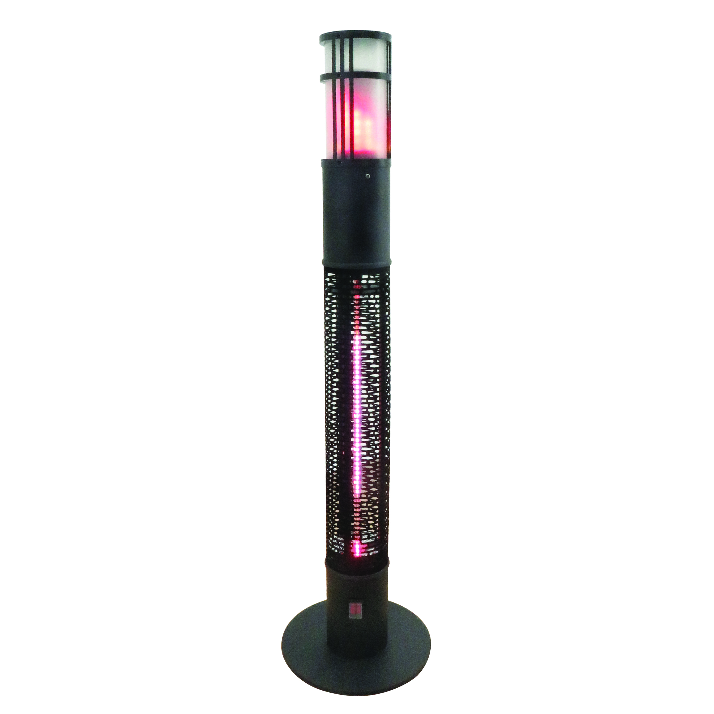 product: Westinghouse Westinghouse Infrared Electric Outdoor Heater Portable With Gold Tube and Flame shown