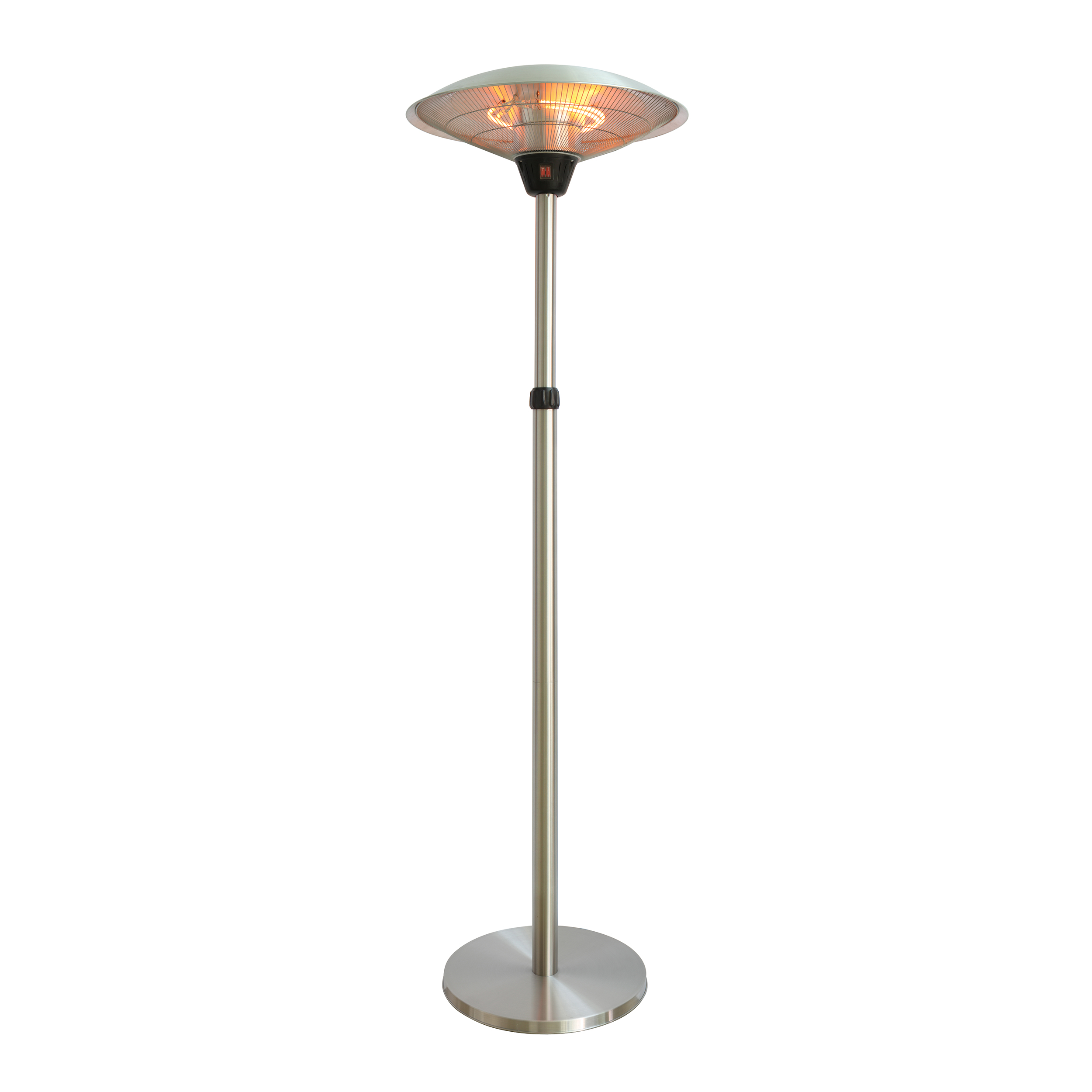product: Energ+ EnerG+ Infrared Electric Outdoor Heater - Freestanding shown