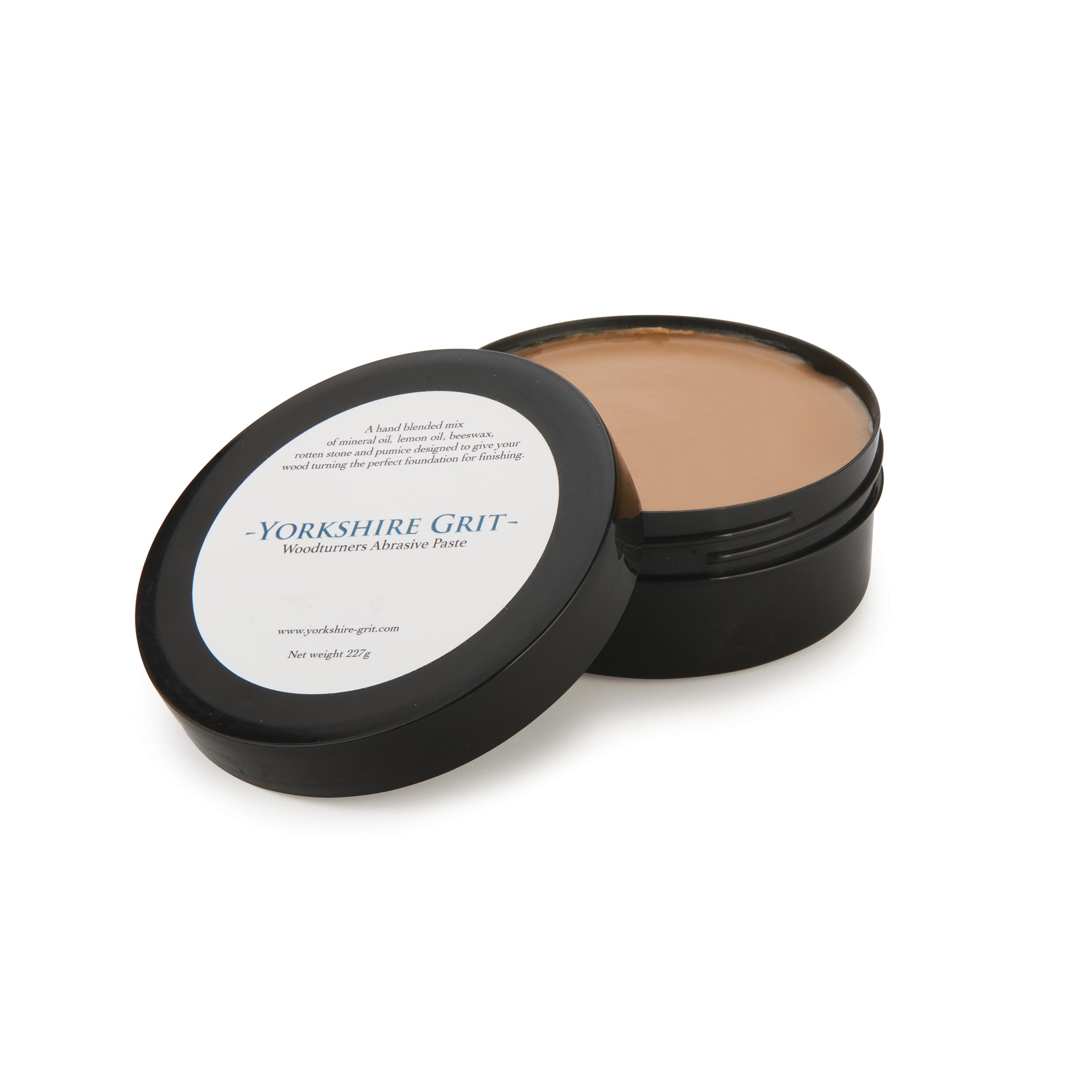 product: Easy Wood Tools Yorkshire Grit Woodturners Abrasive Paste - Original - 227g shown