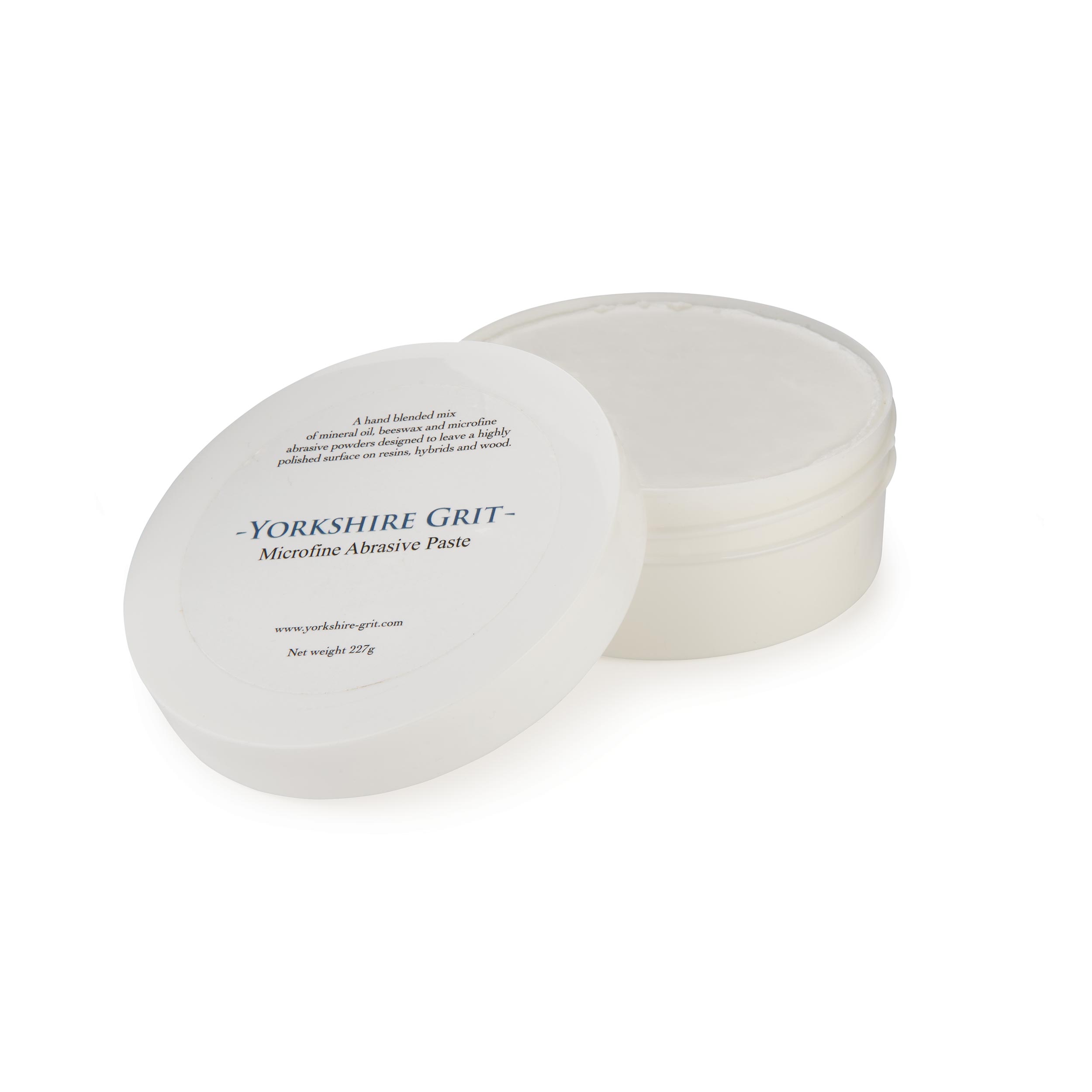 product: Easy Wood Tools Yorkshire Grit Woodturner's Abrasive Paste - Microfine - 227g shown