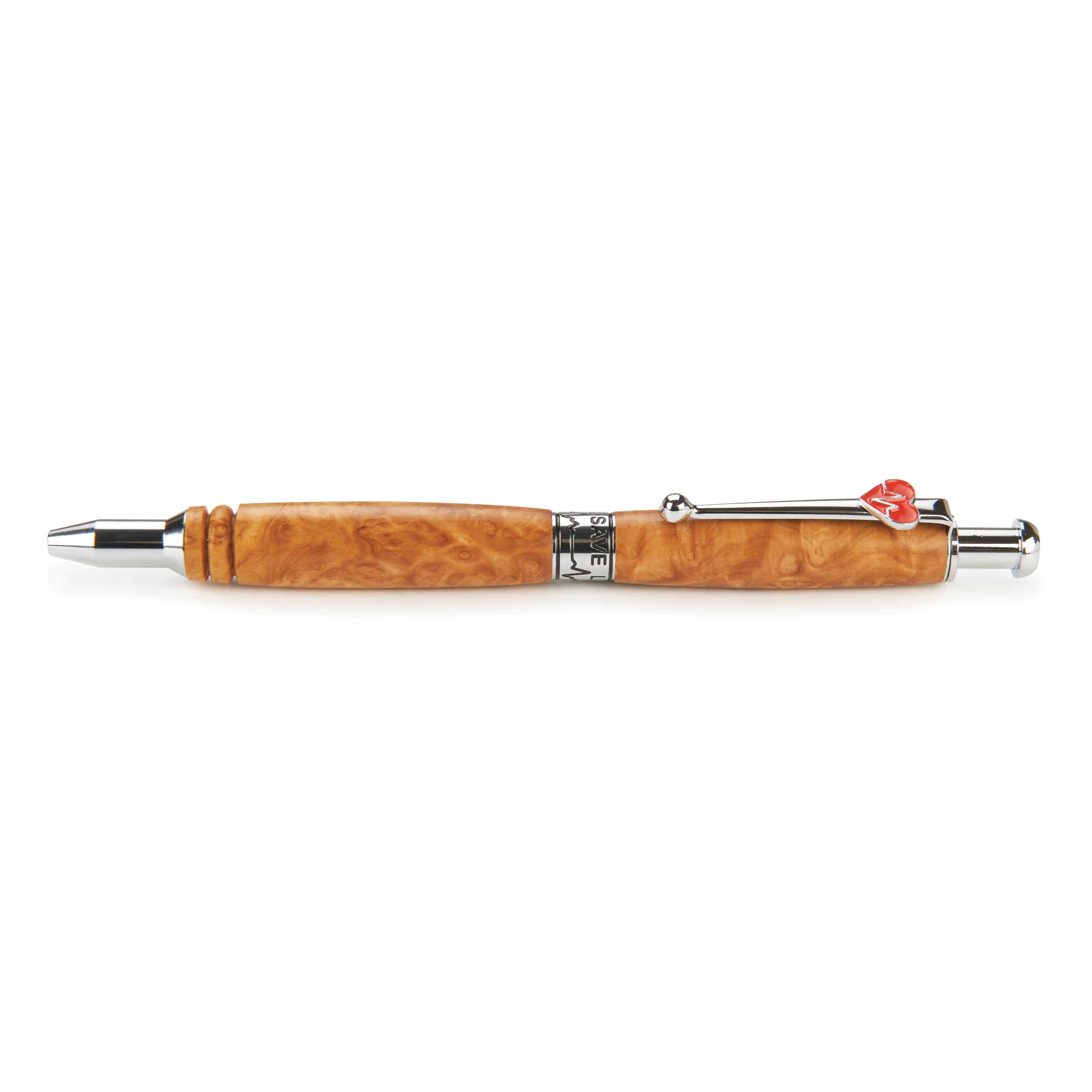 product: WoodRiver Medical Care Click Pen Kit - Chrome shown