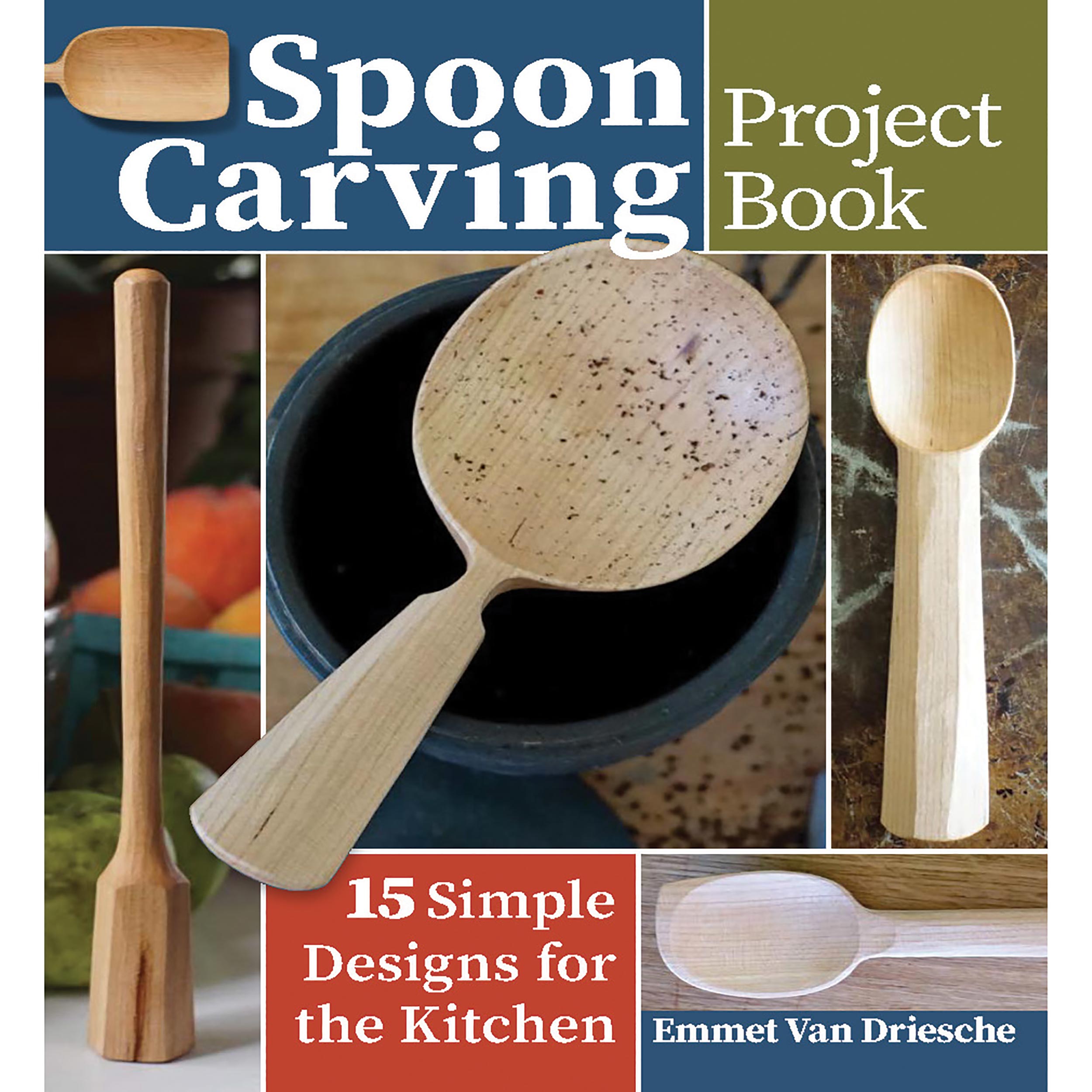product: Fox Chapel Spoon Carving Project Book shown