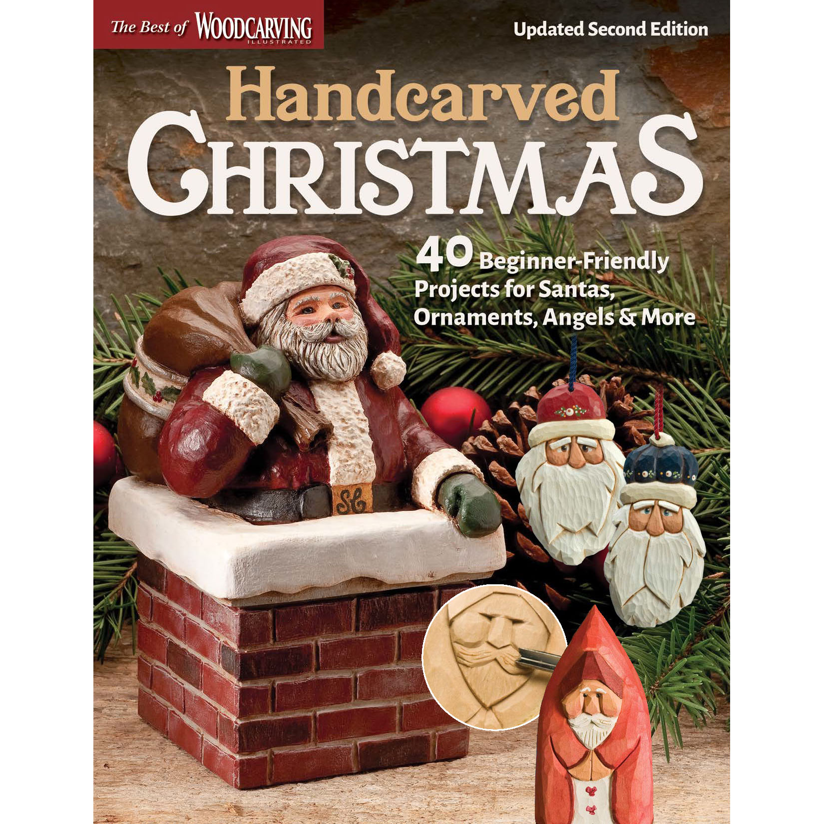 product: Fox Chapel Handcarved Christmas Updated 2nd Edi shown