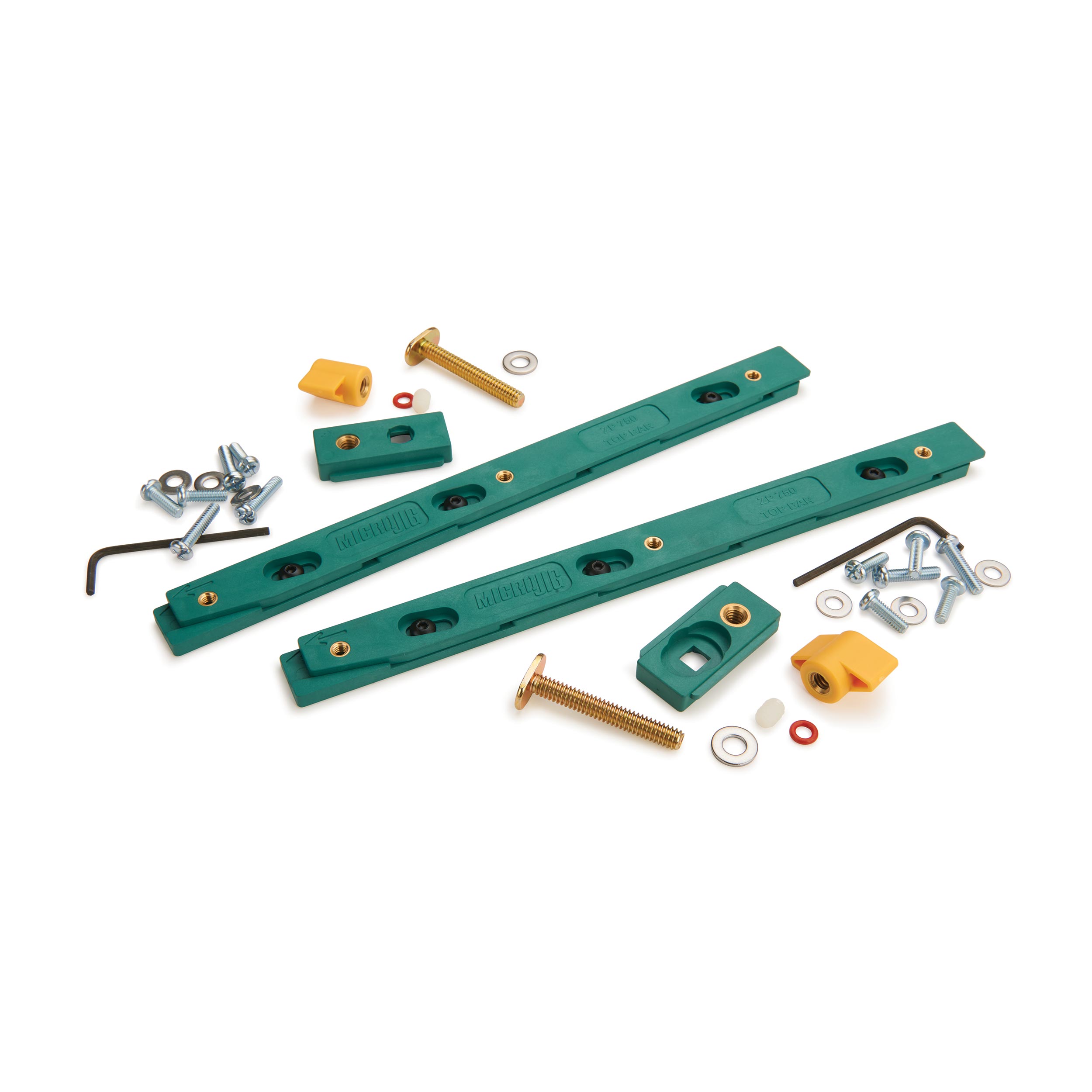 product: Microjig Zeroplay Miter Bar - 2 Pack shown