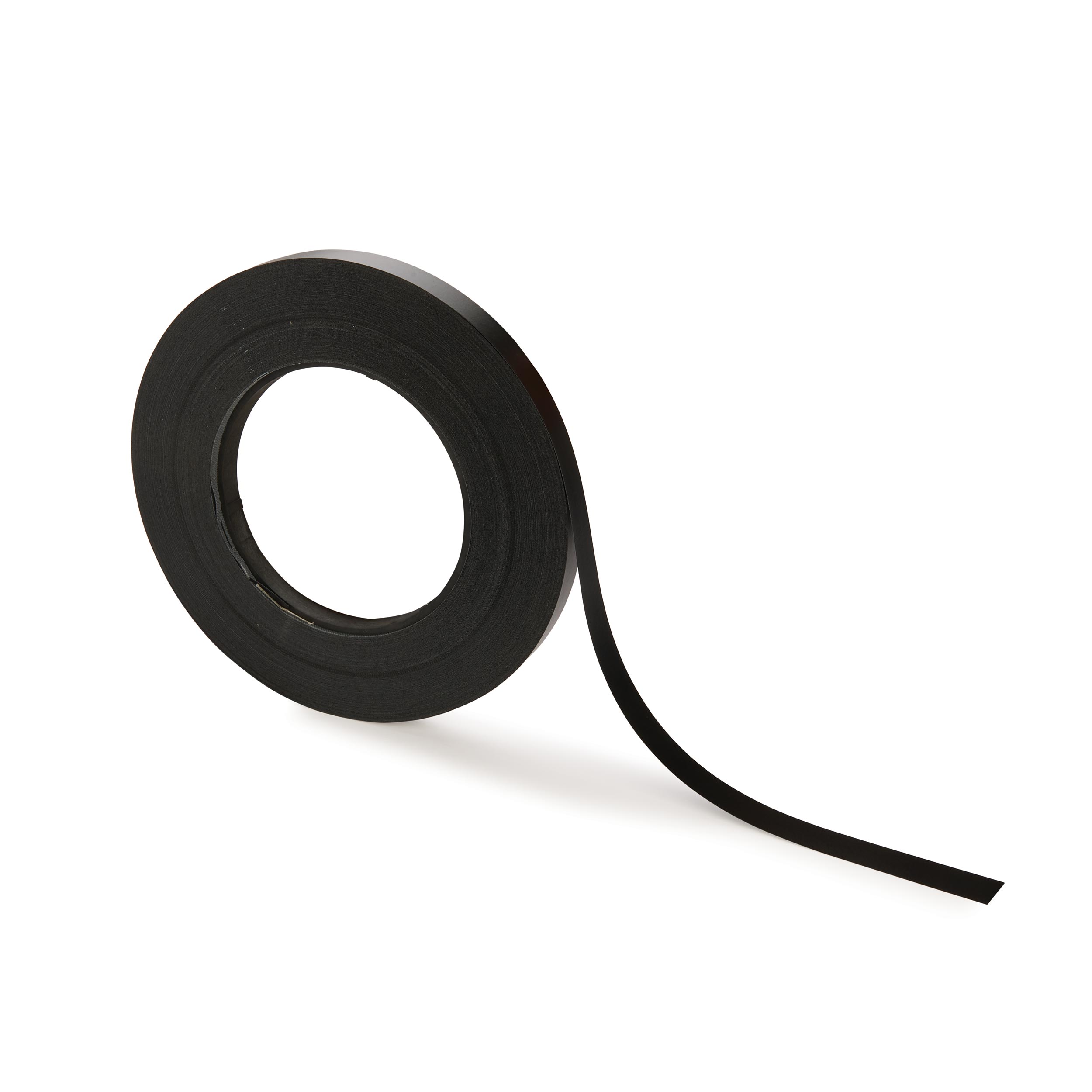 product: Sauers Pre-Glued Black Melamine Edge Banding - 13/16