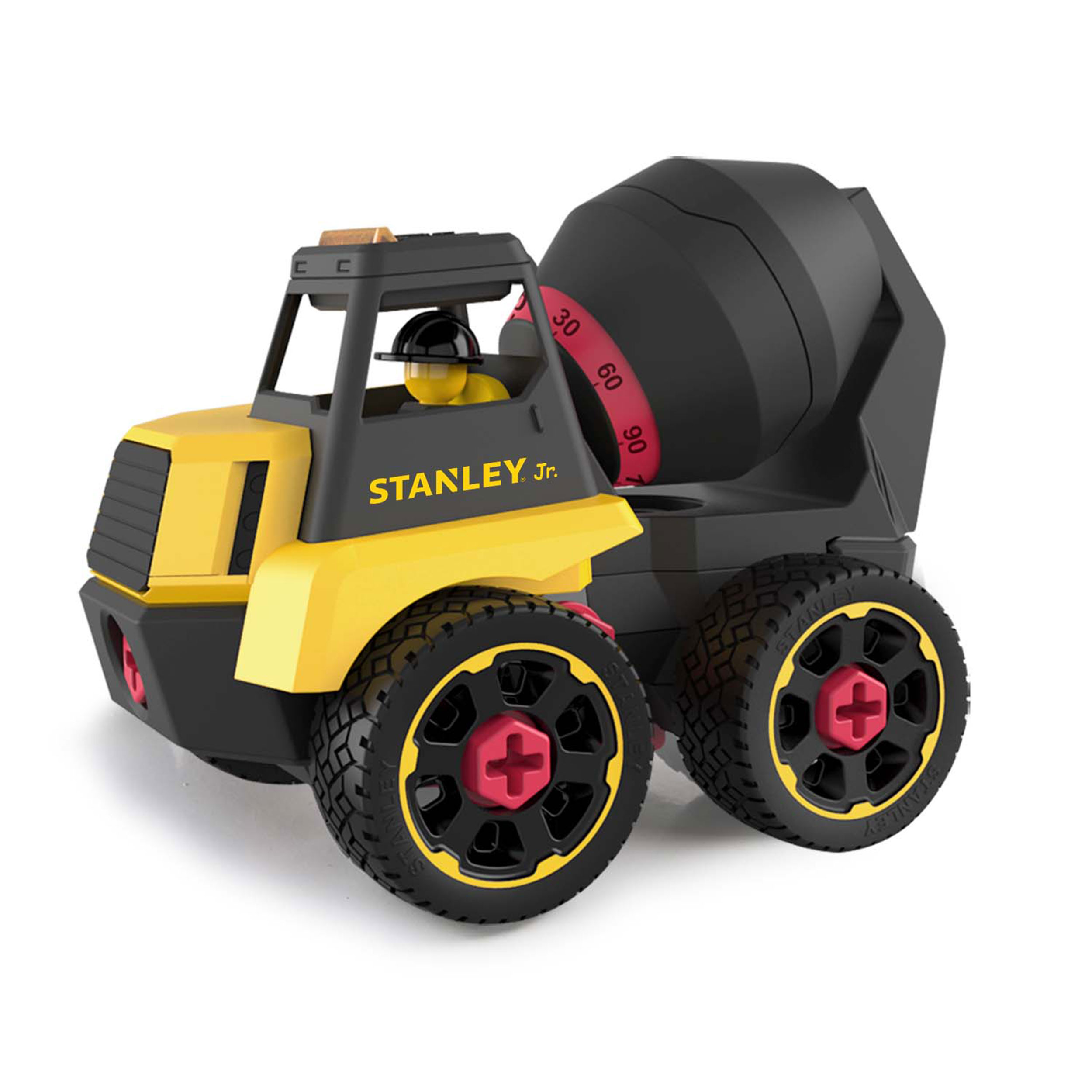 product: Stanley Jr. Take Apart: Cement Truck shown