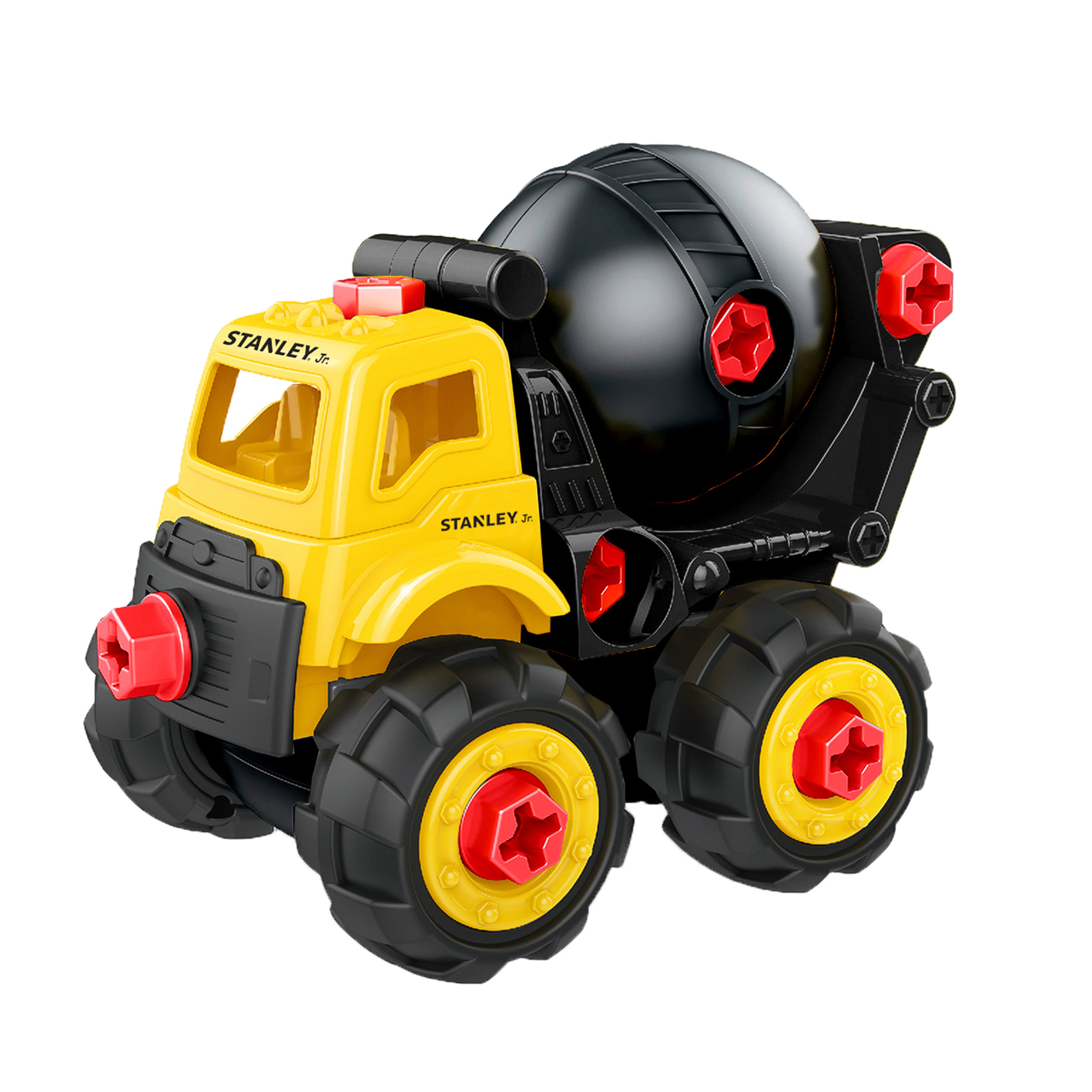 product: Stanley Jr. Take a Part Classic :Cement Mixer Truck shown